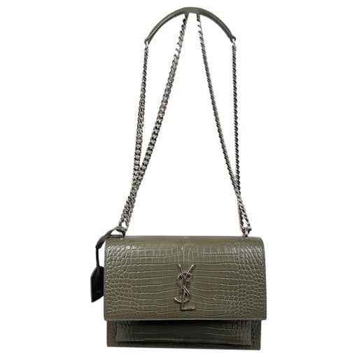 Sunset leather handbag