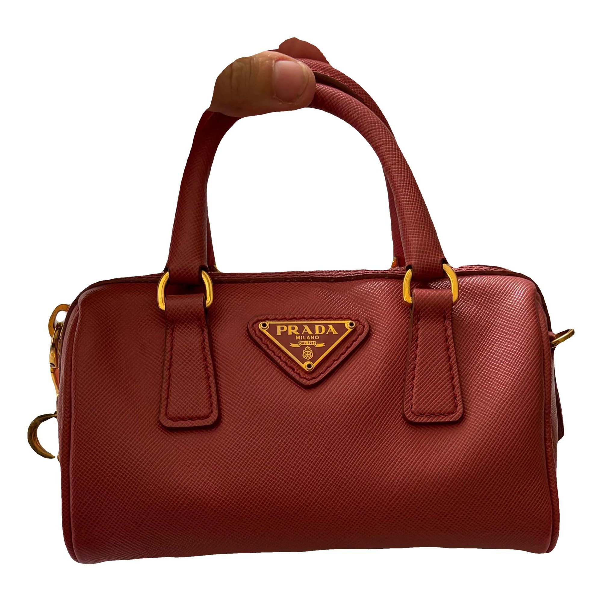 Leather crossbody bag