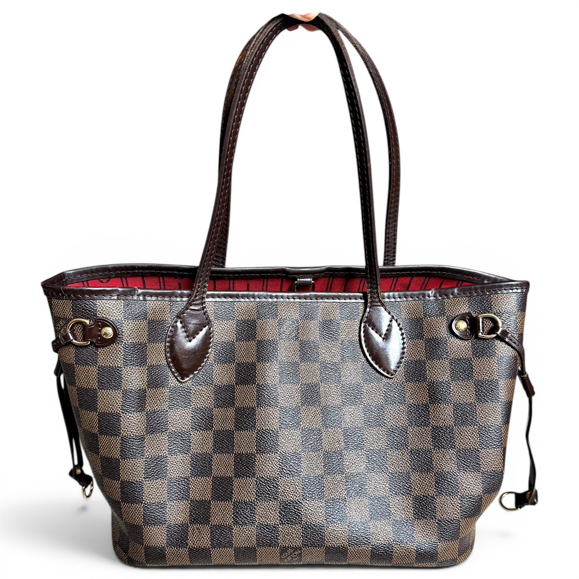 Neverfull leather tote