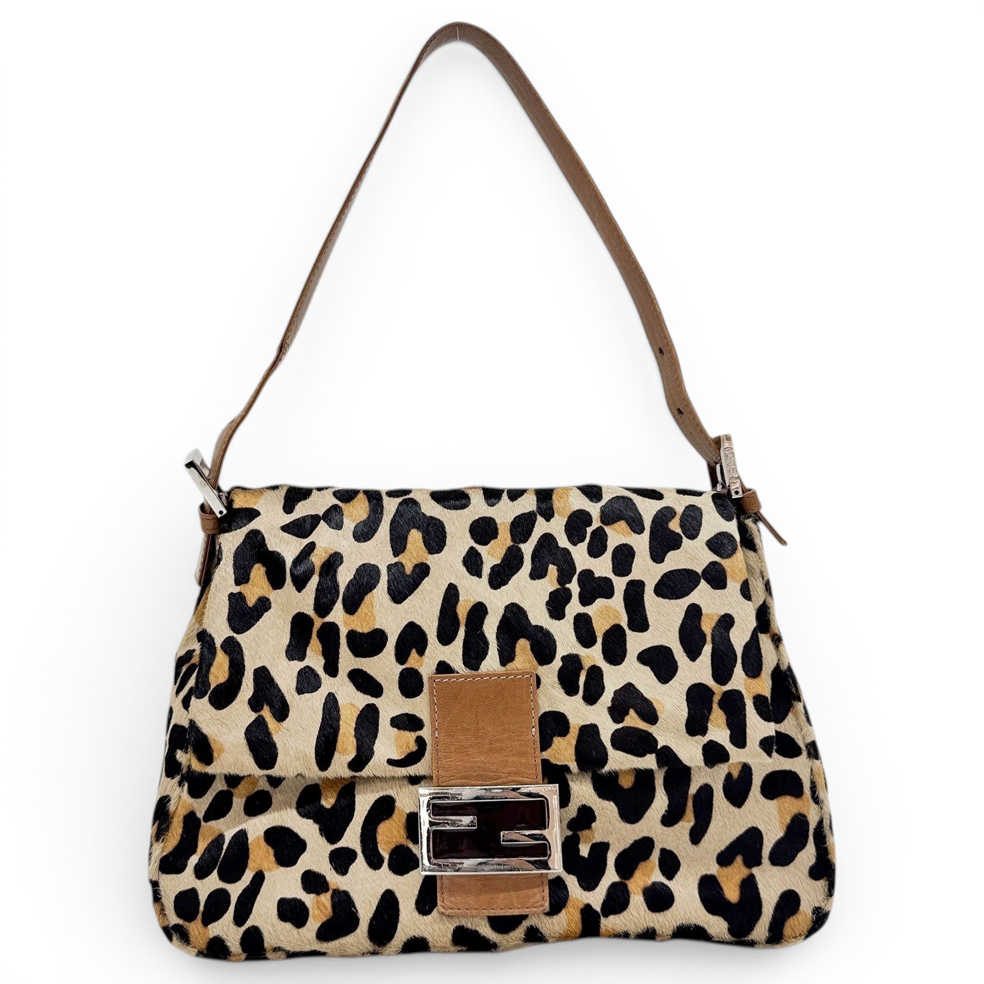 Mamma Baguette pony-style calfskin handbag