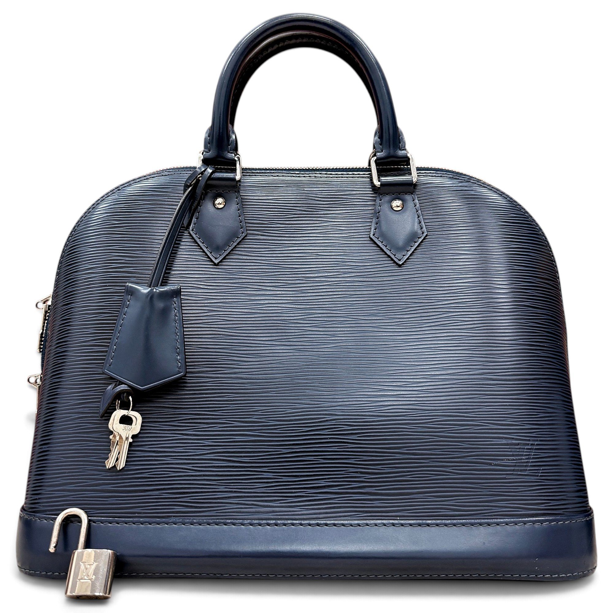 Alma leather handbag