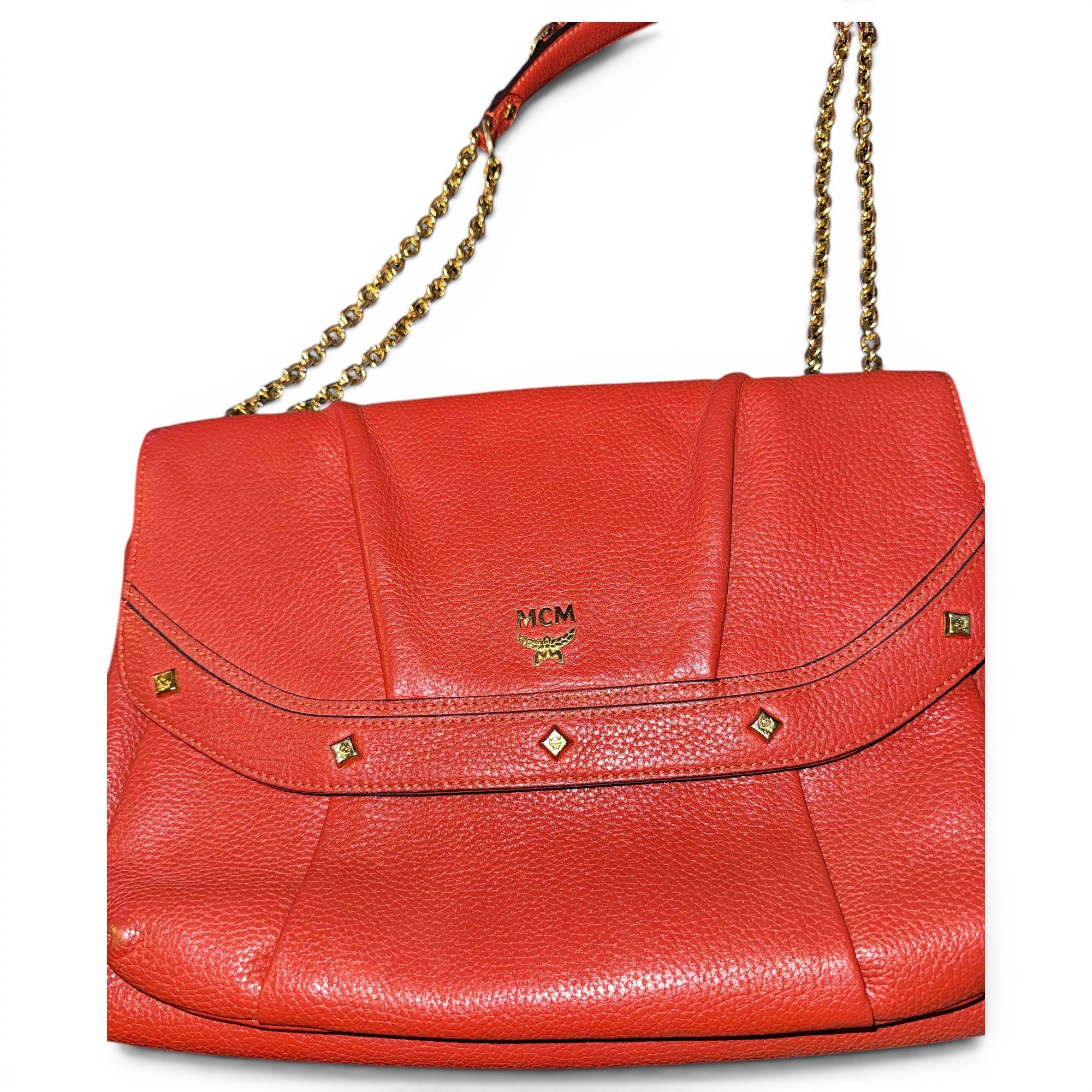 Leather handbag
