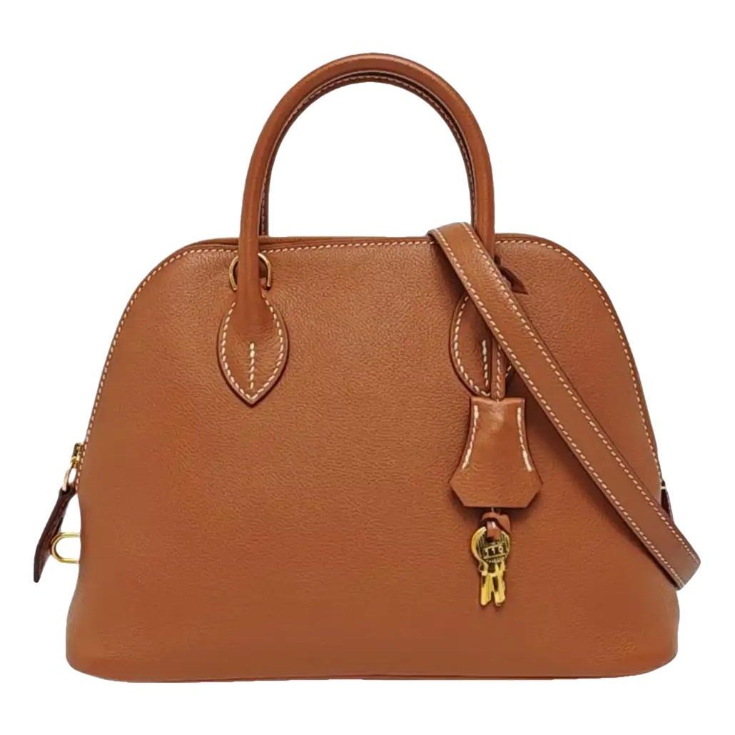 Bolide leather handbag