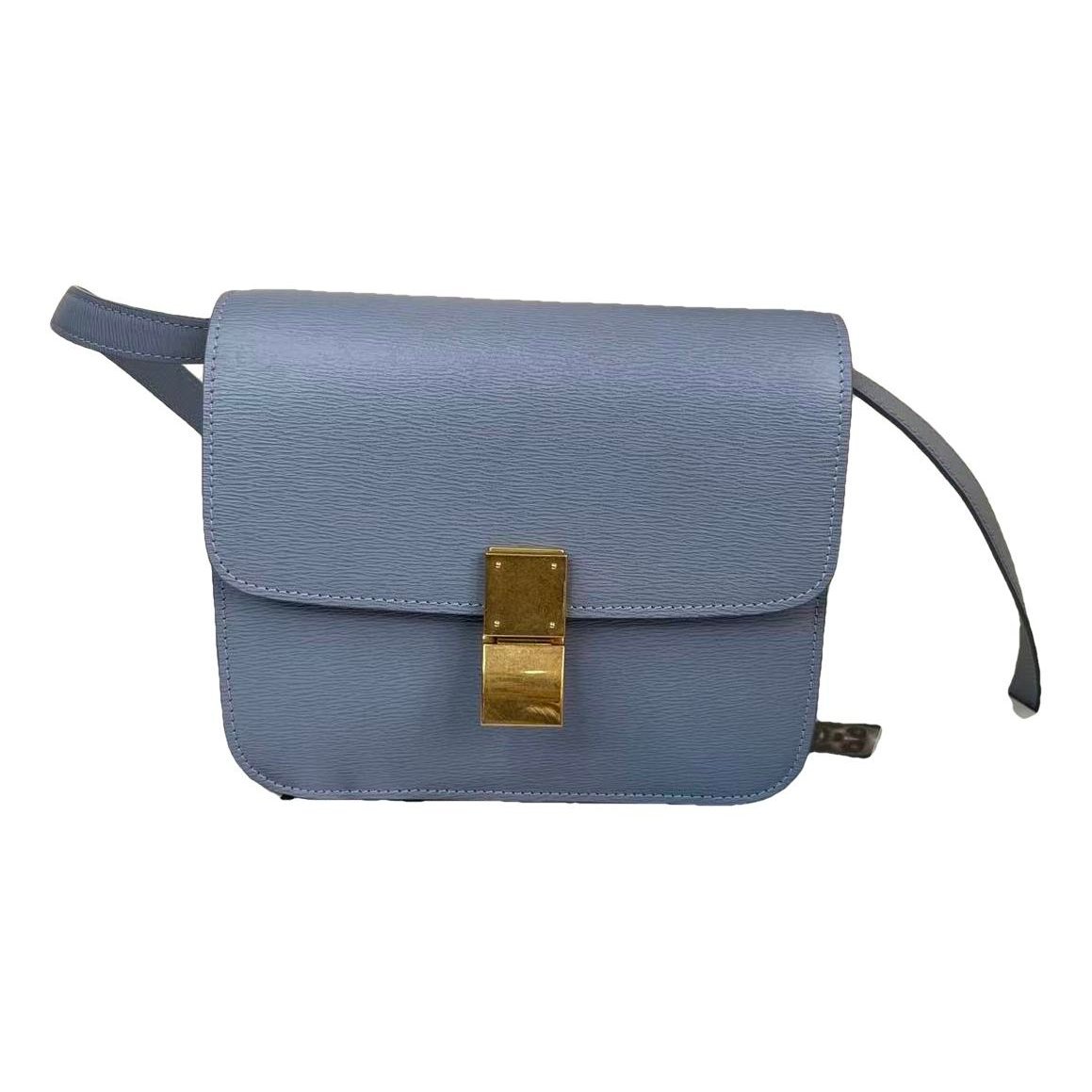 Classic leather crossbody bag