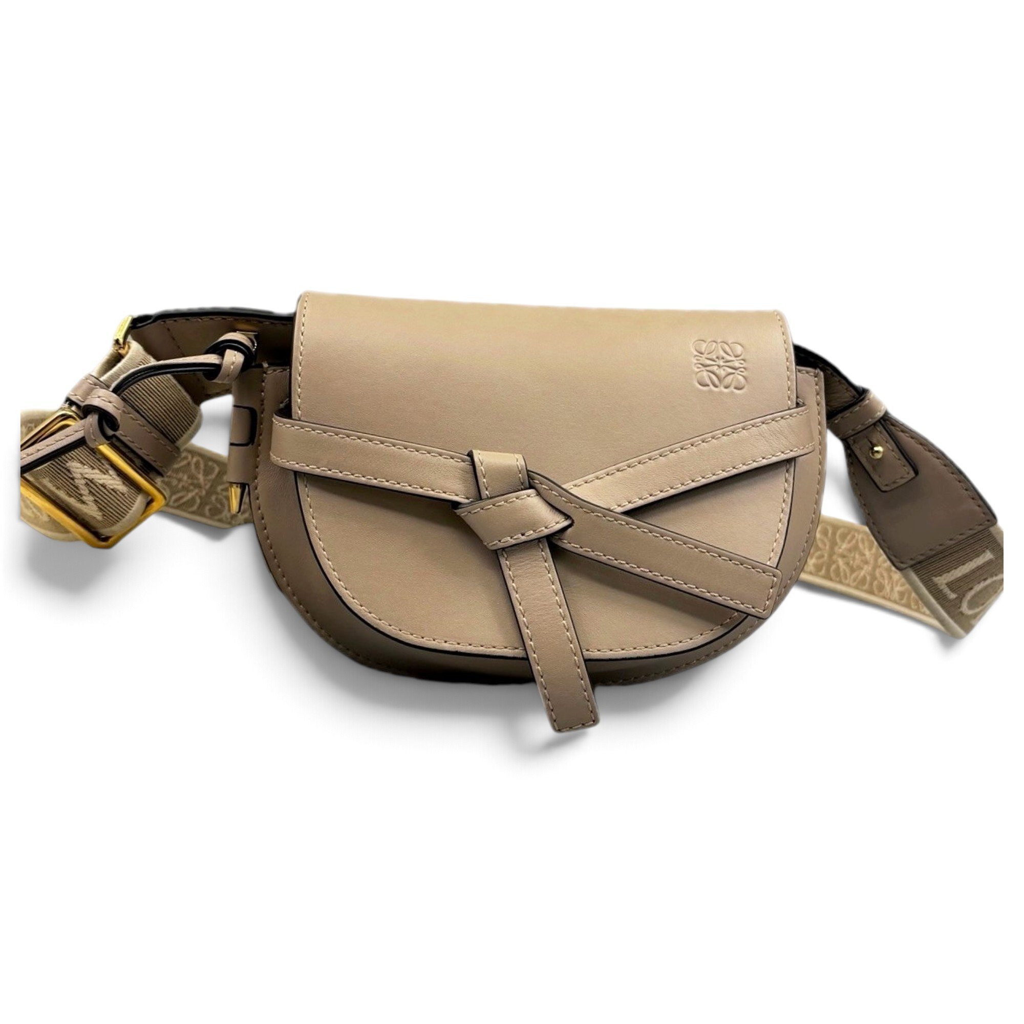 Gate leather handbag