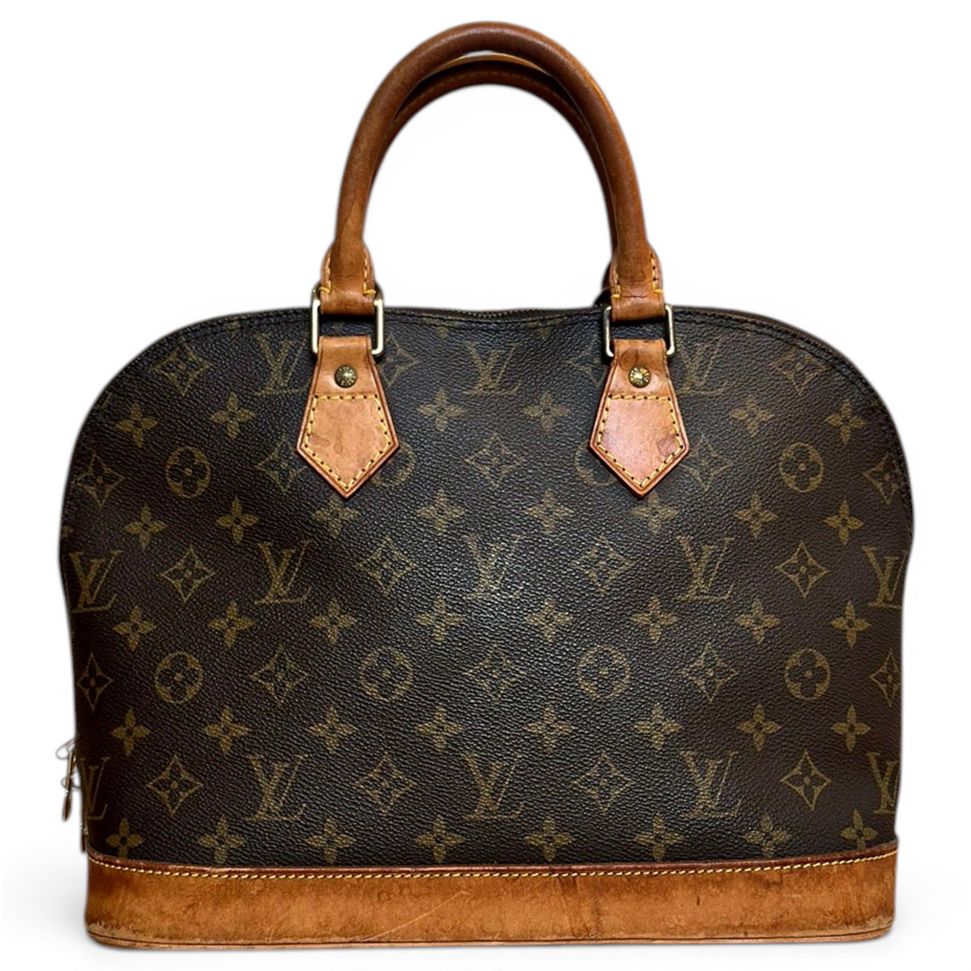 Alma leather handbag