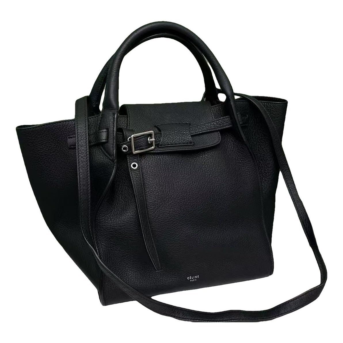 Big Bag leather handbag
