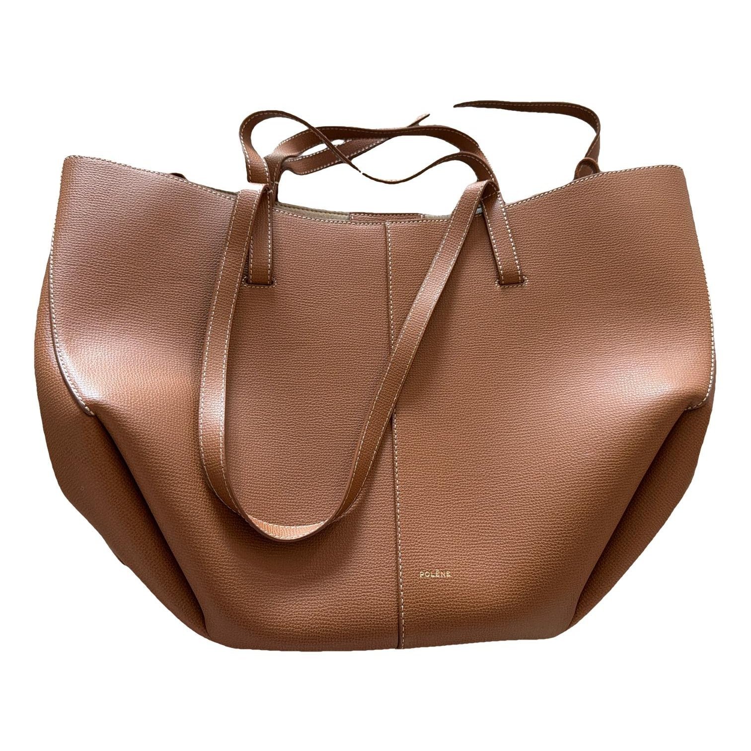 Le Cabas leather handbag