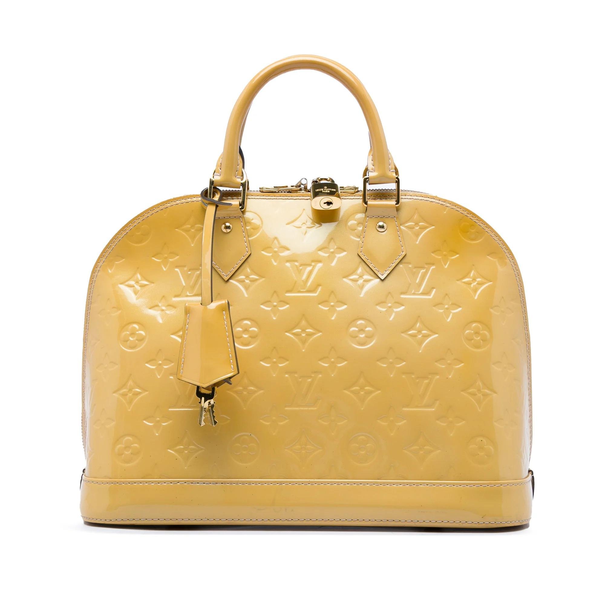 Alma leather handbag