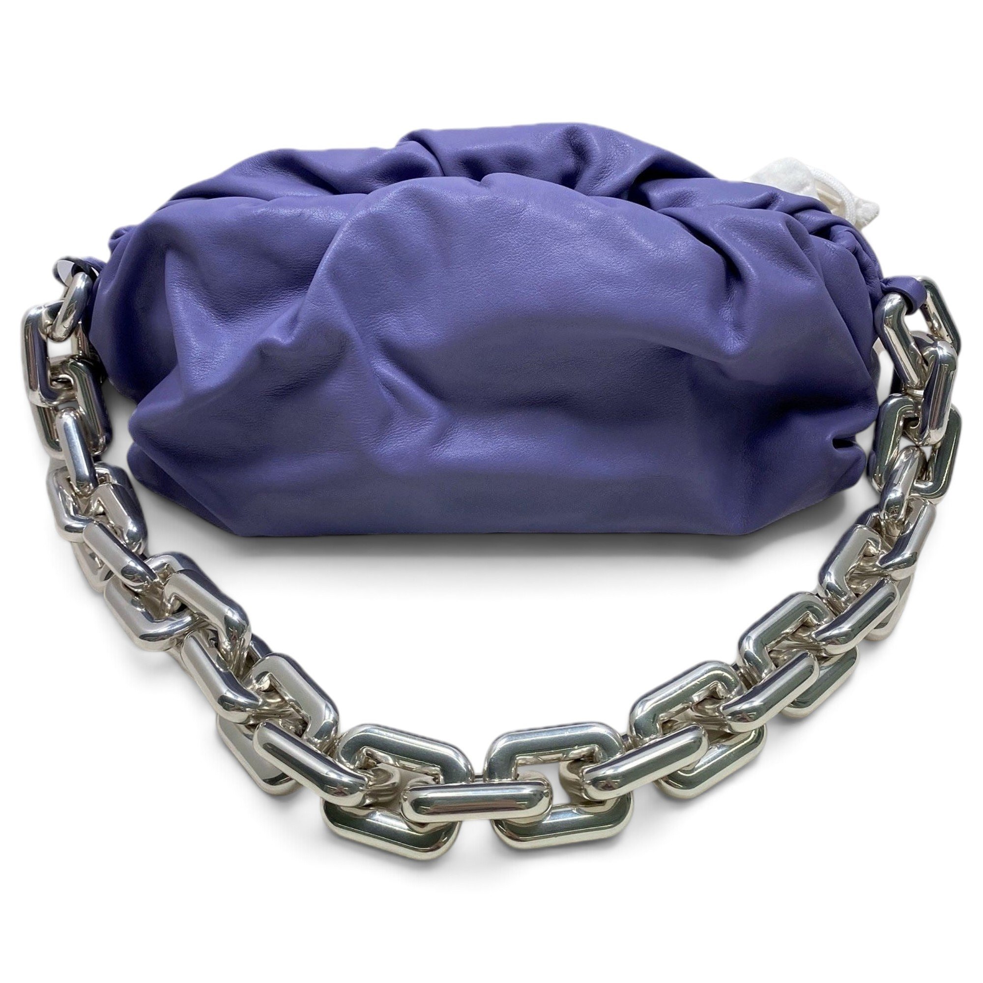Chain Pouch leather handbag