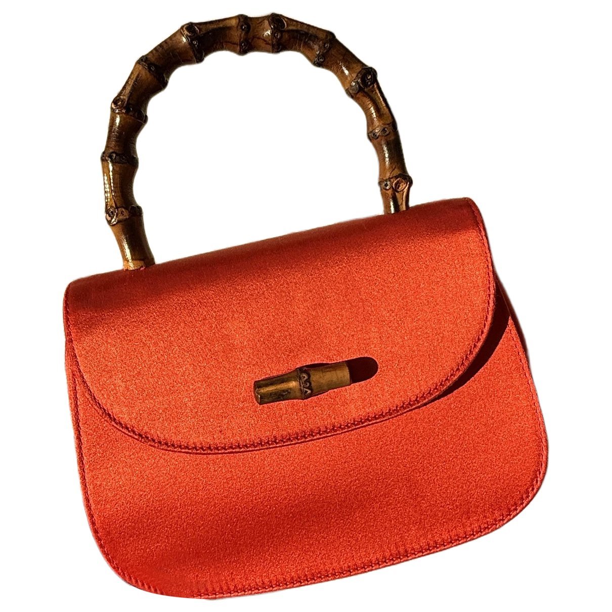 Silk clutch bag