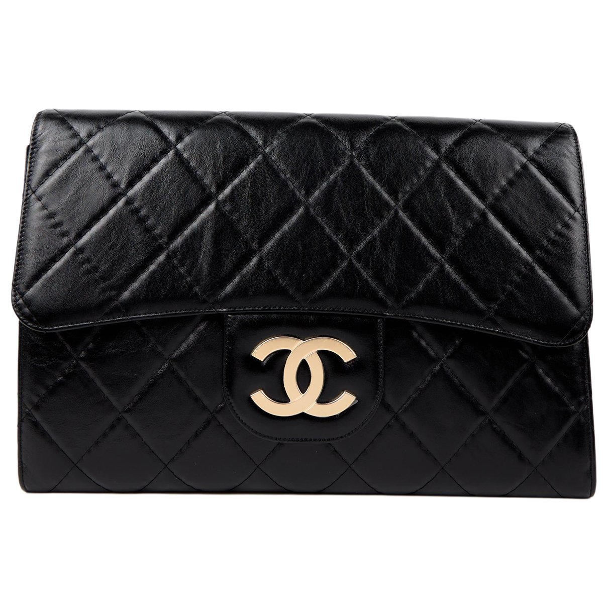 Timeless/Classique leather clutch bag