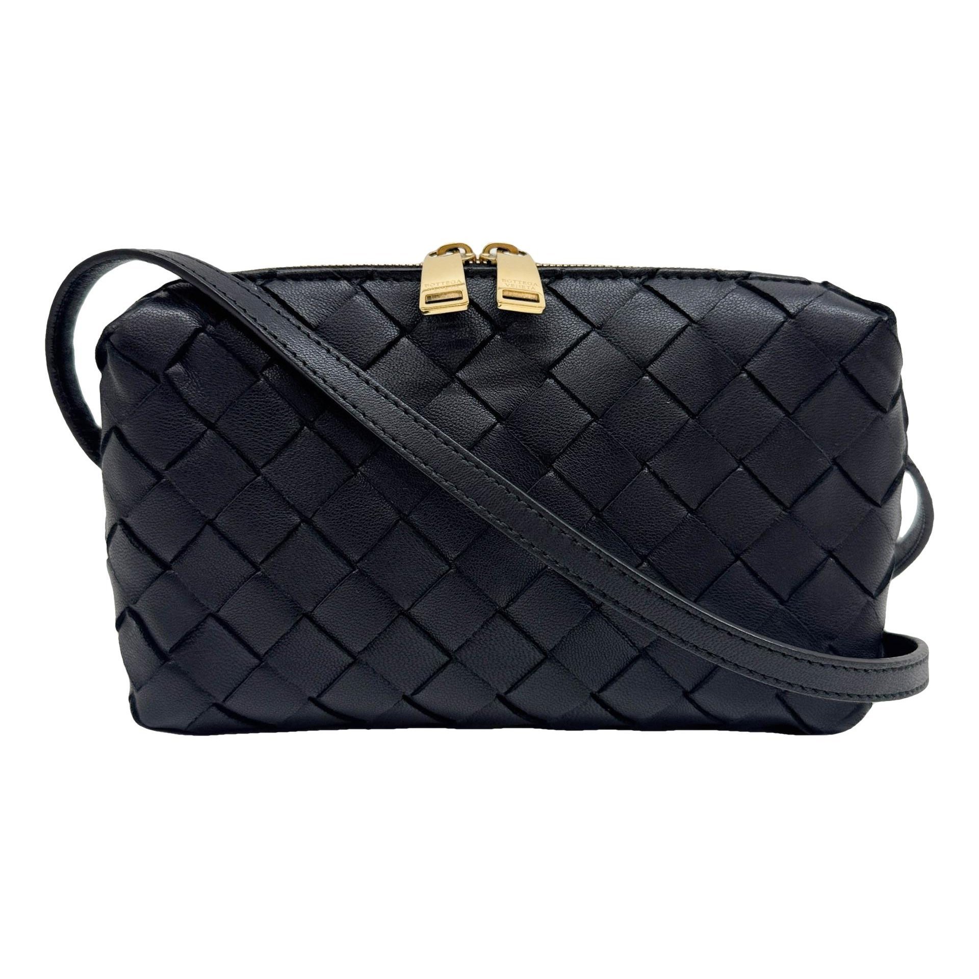 Loop leather mini bag