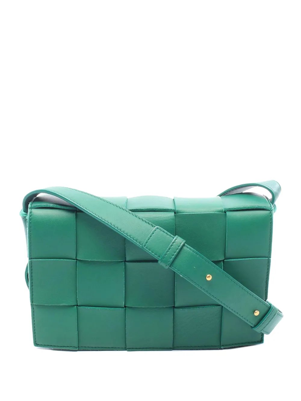 2015-2026 Nappa Intrecciato Padded Cassette crossbody bag