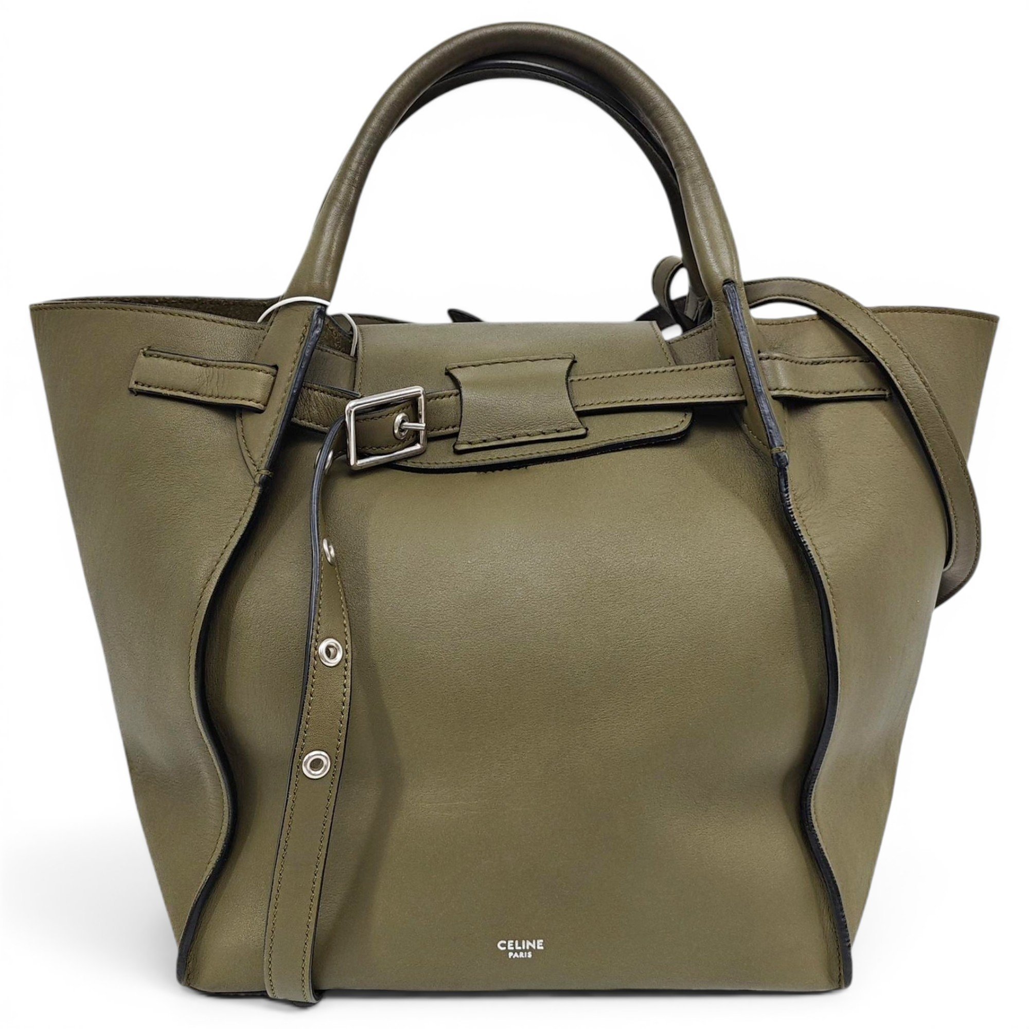 Big Bag leather handbag
