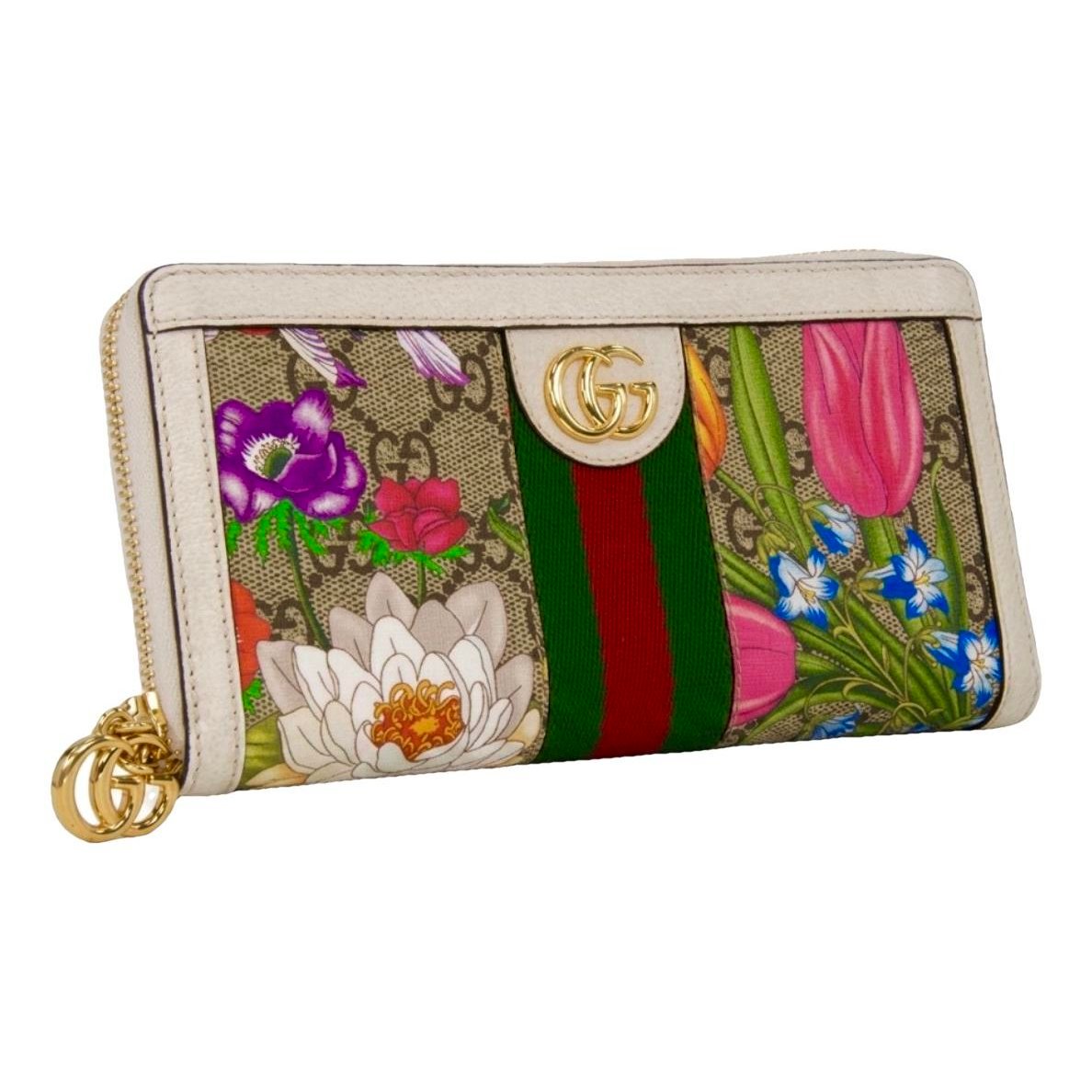 Ophidia leather clutch bag