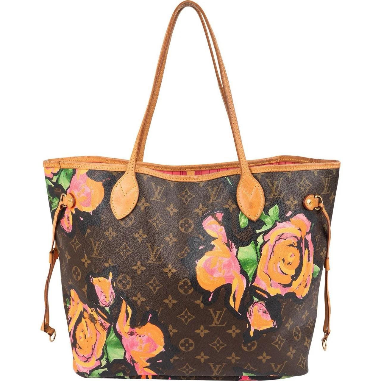 Neverfull leather handbag