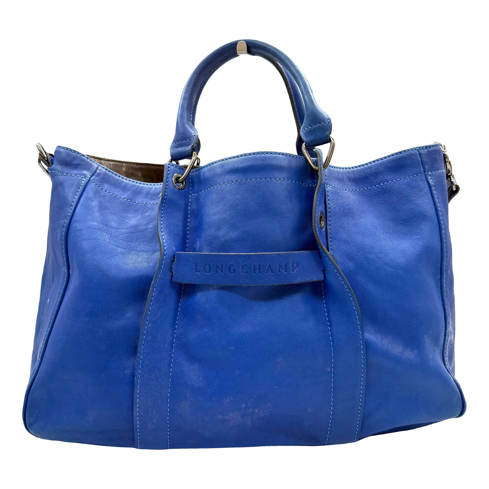 Pliage leather handbag