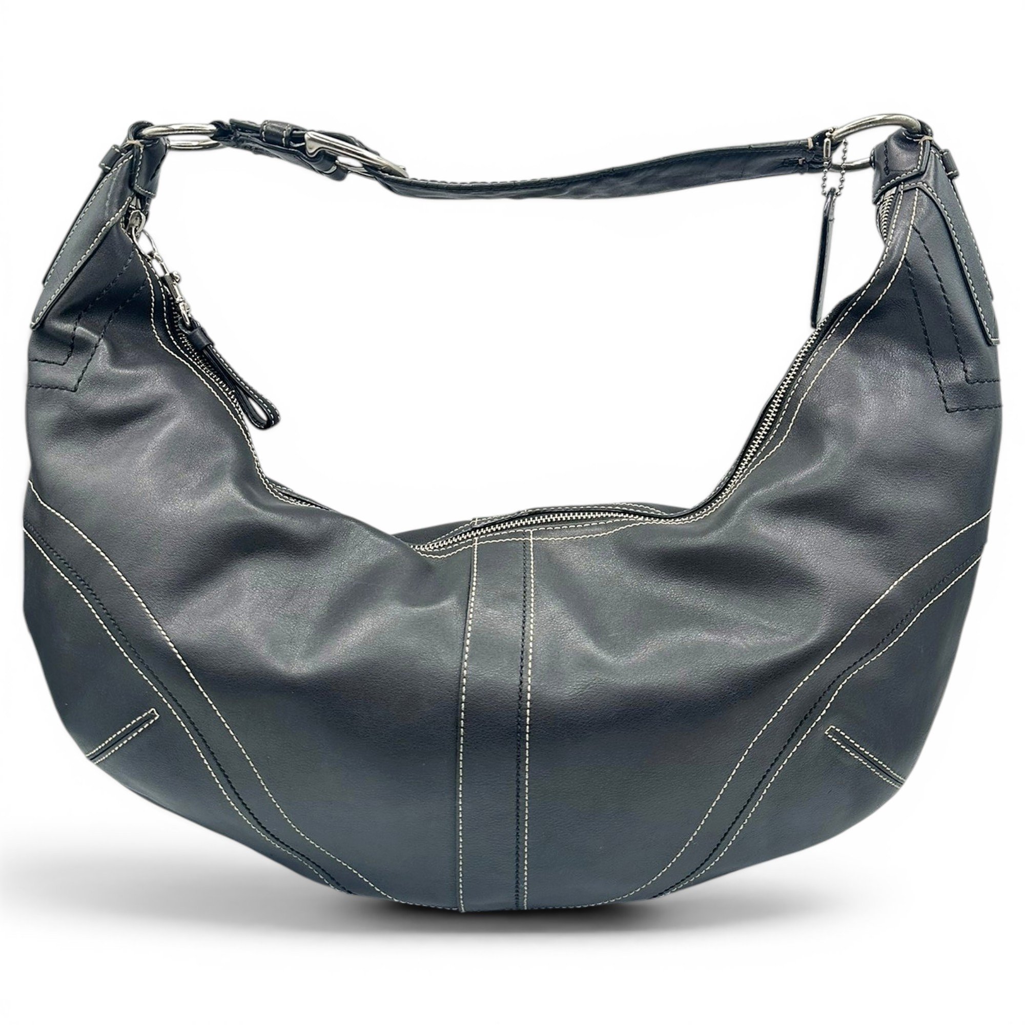 Leather handbag