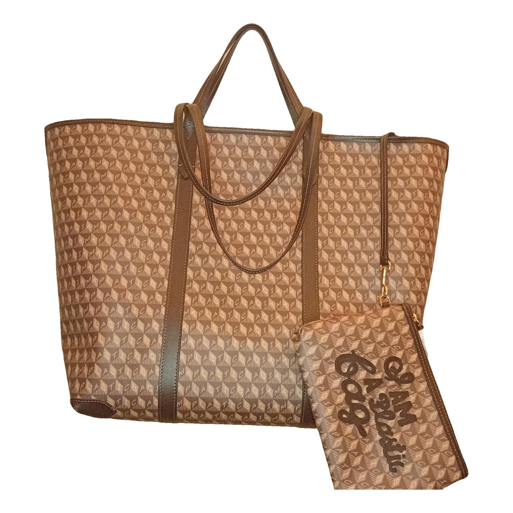 Vegan leather handbag