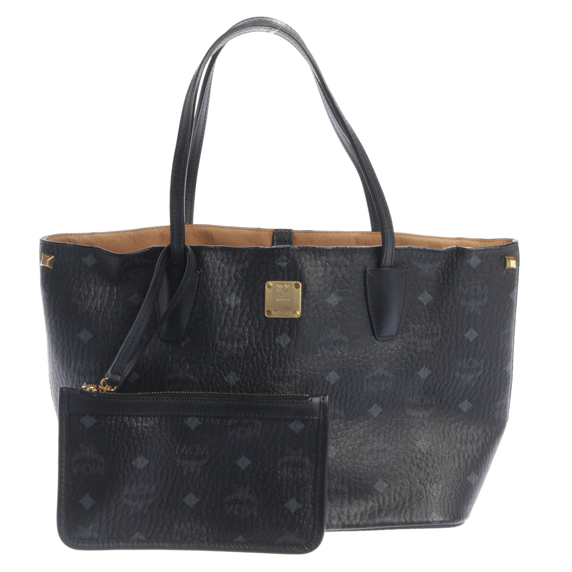 Leather tote