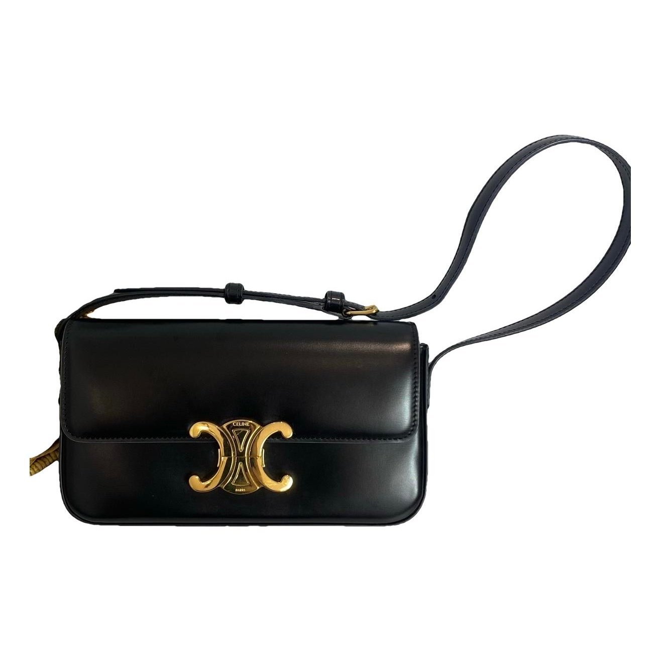 Triomphe leather handbag