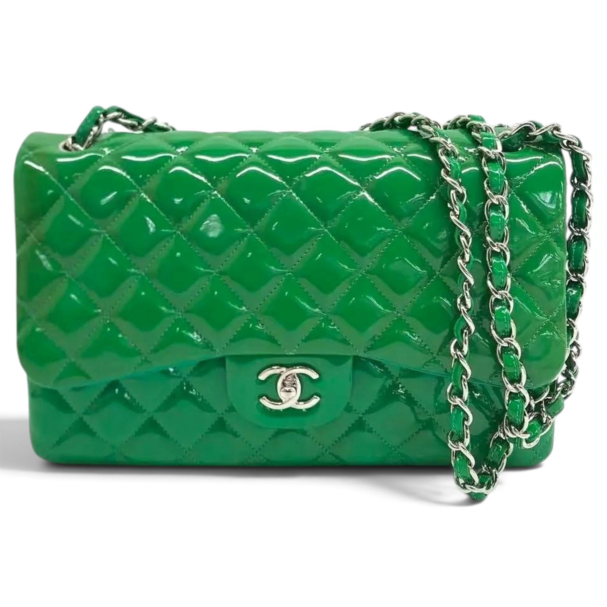 Timeless/Classique patent leather bag