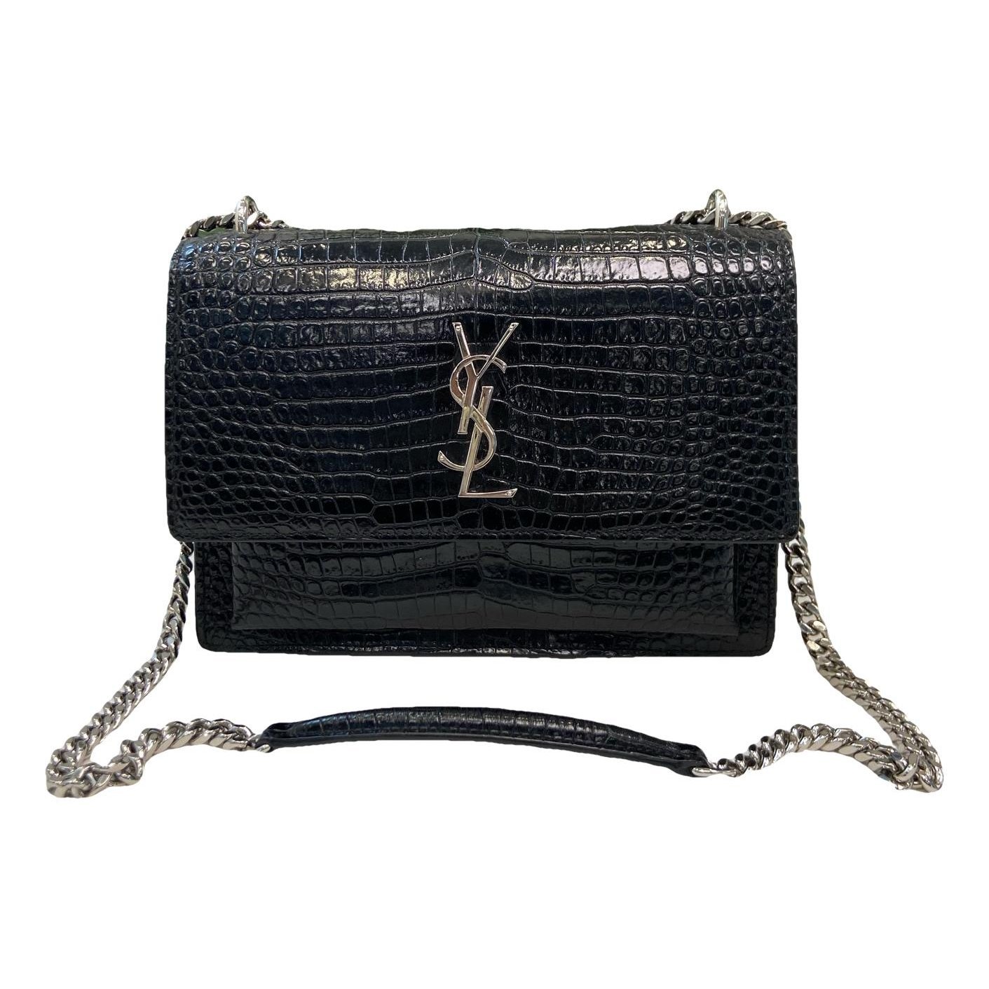 Sunset leather handbag