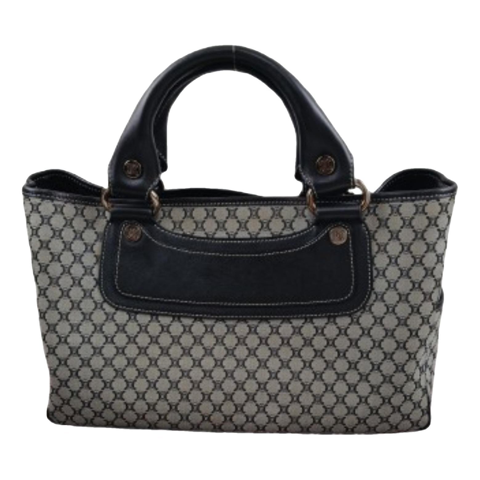 Leather tote