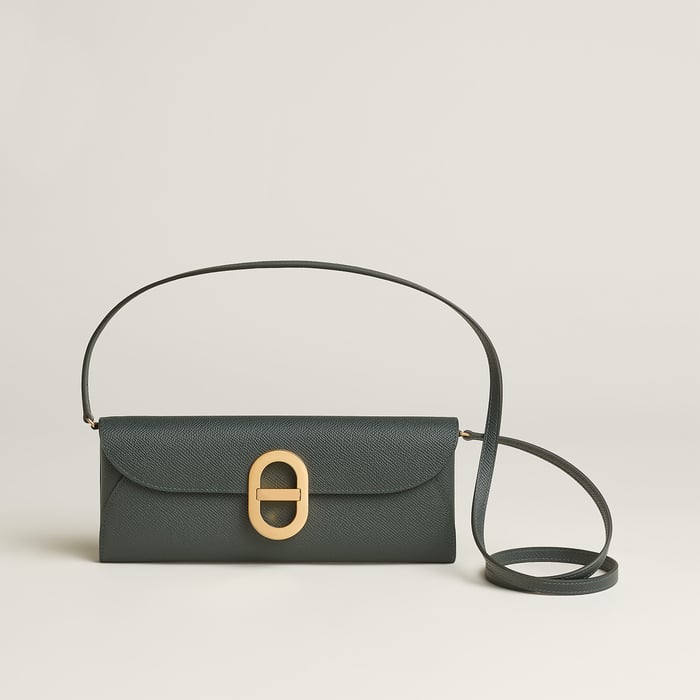 Vert Mangrove Maillon to Go Wallet