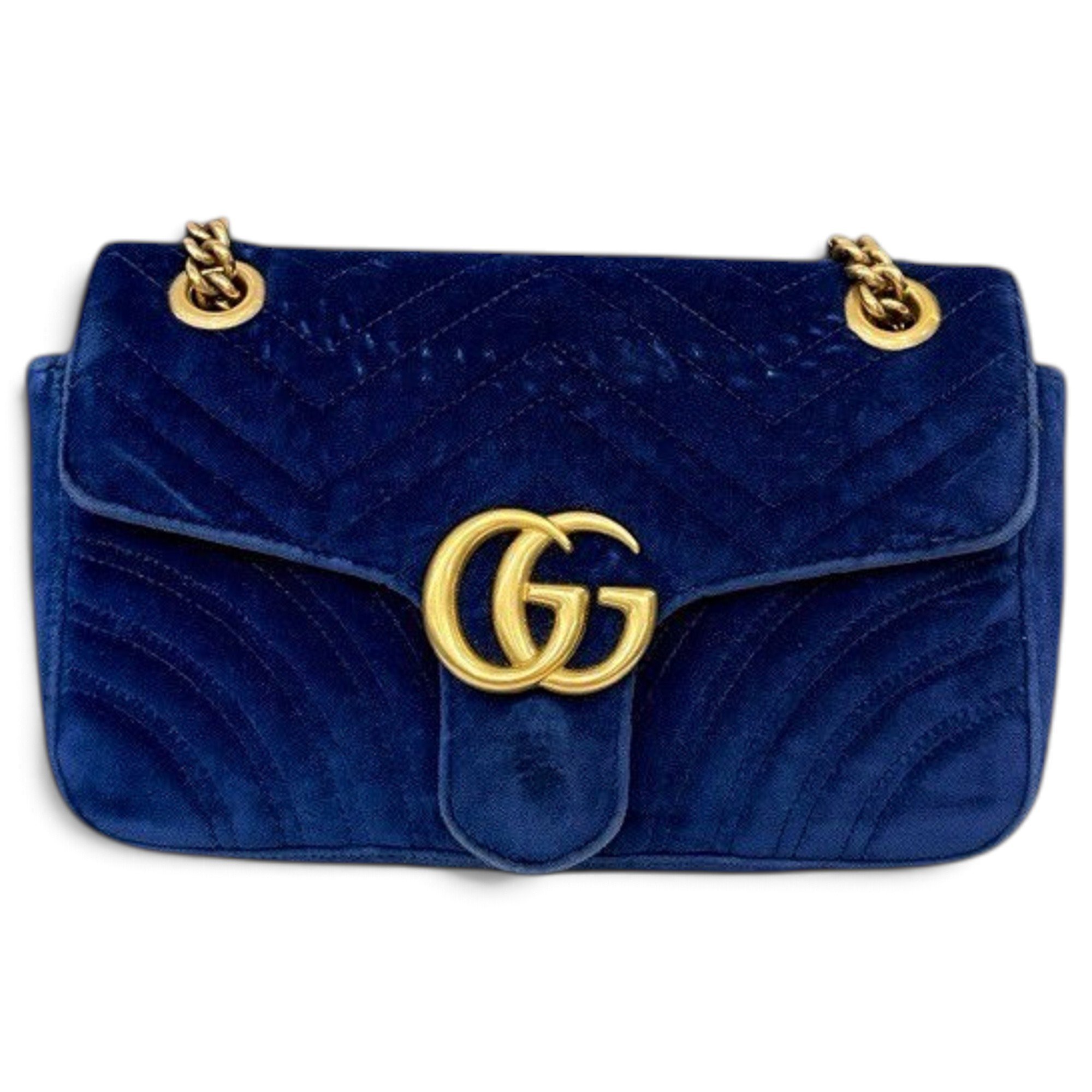 Marmont velvet crossbody bag