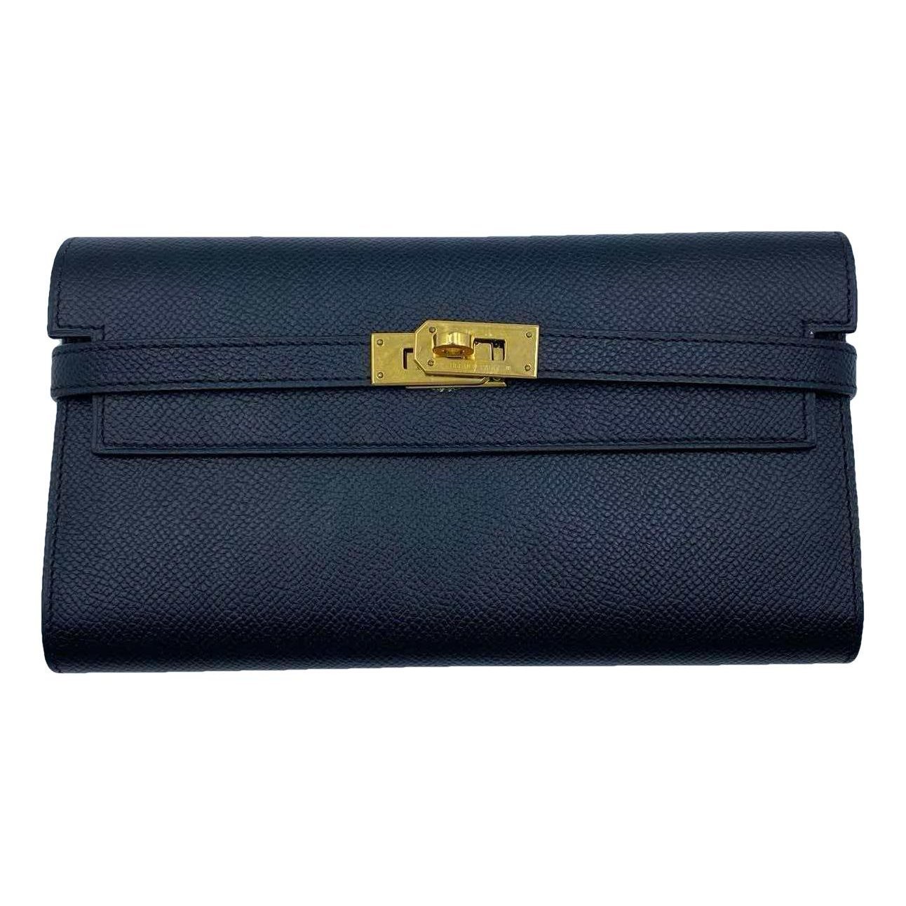 Kelly to go leather clutch bag