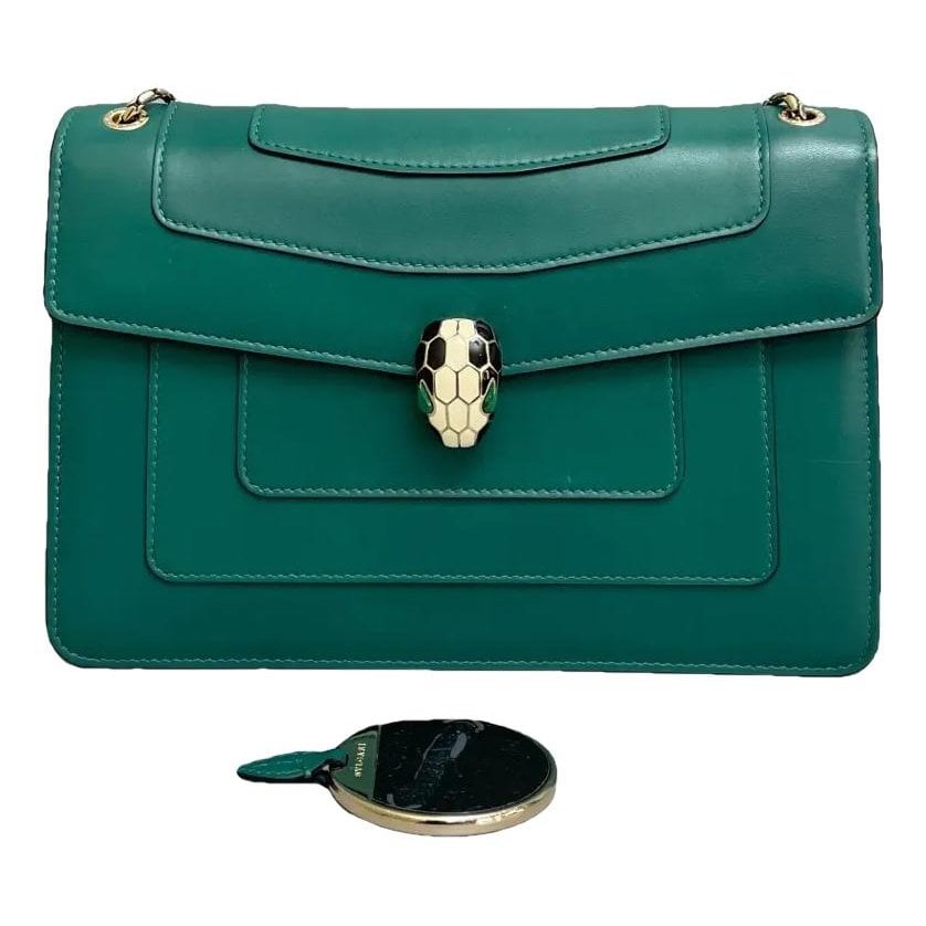Serpenti leather crossbody bag