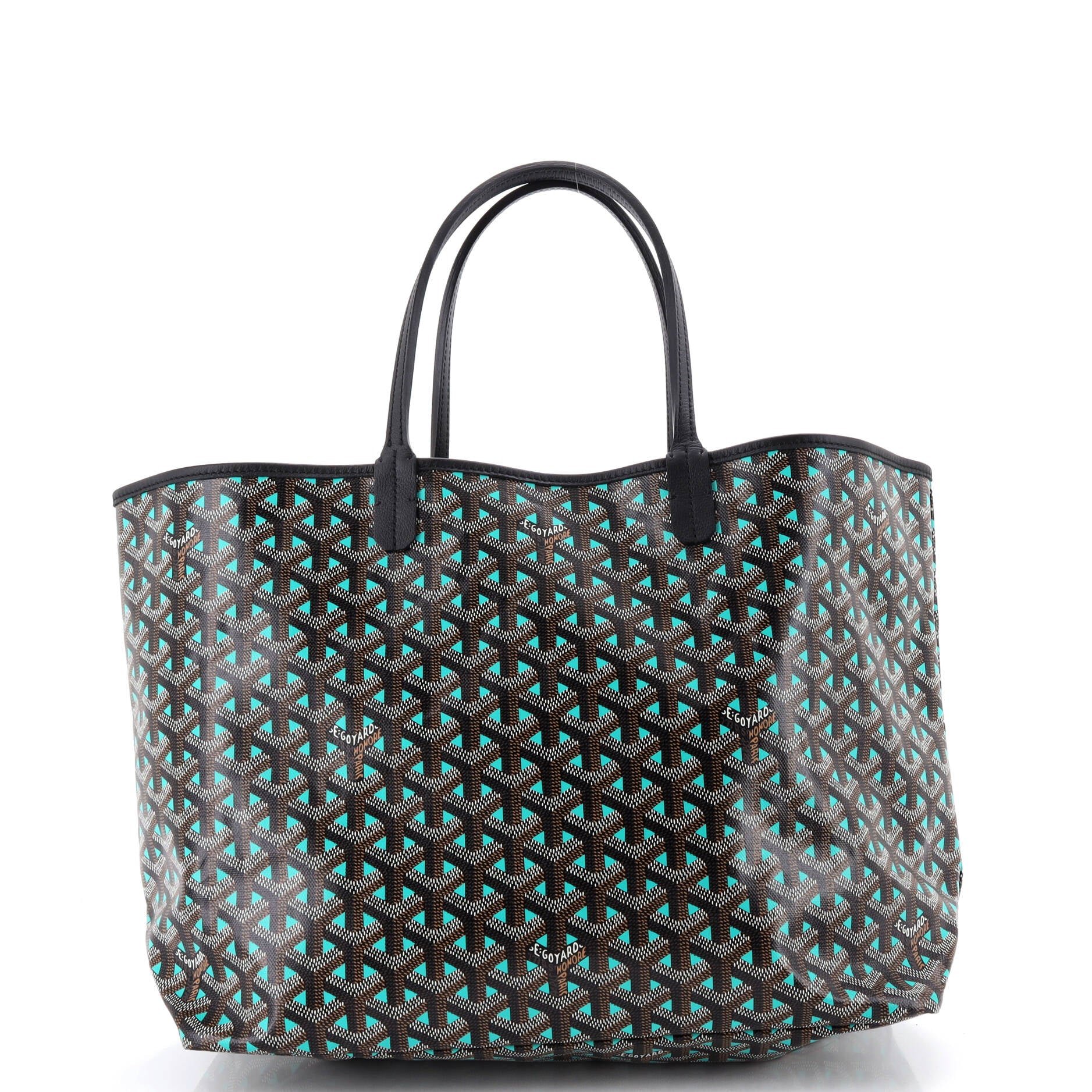 Saint Louis Tote Claire Voie Coated Canvas PM
