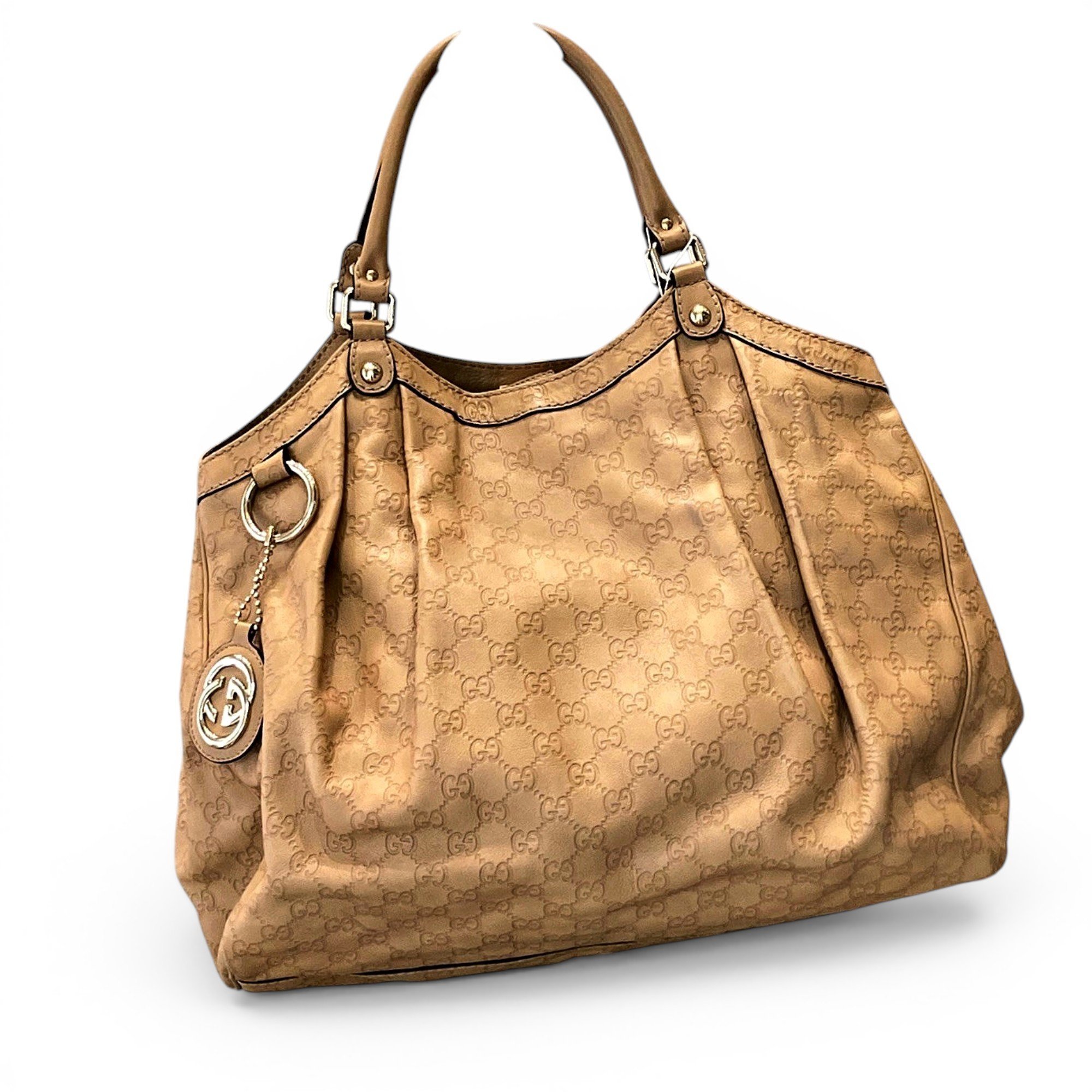 Leather handbag
