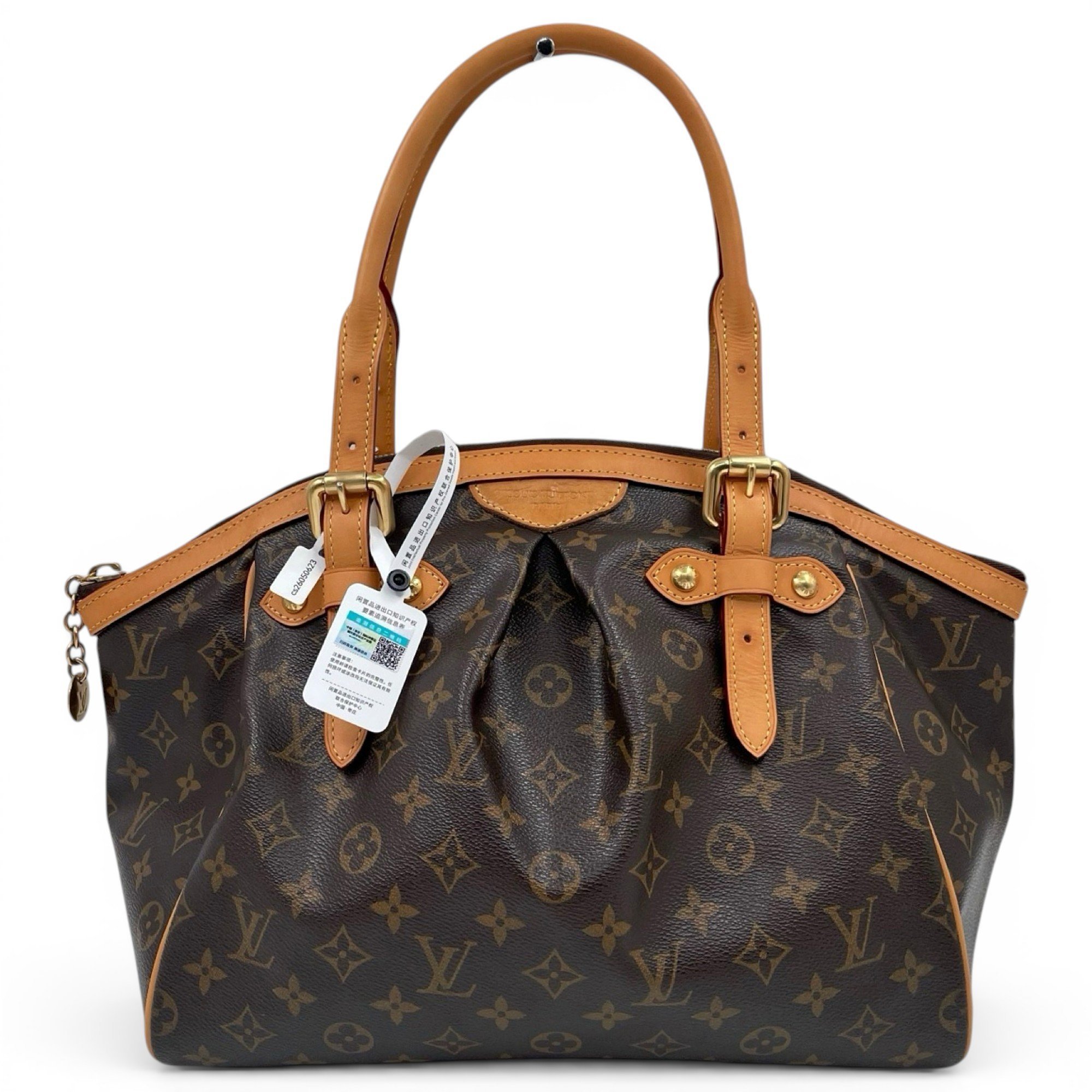 Tivoli leather handbag