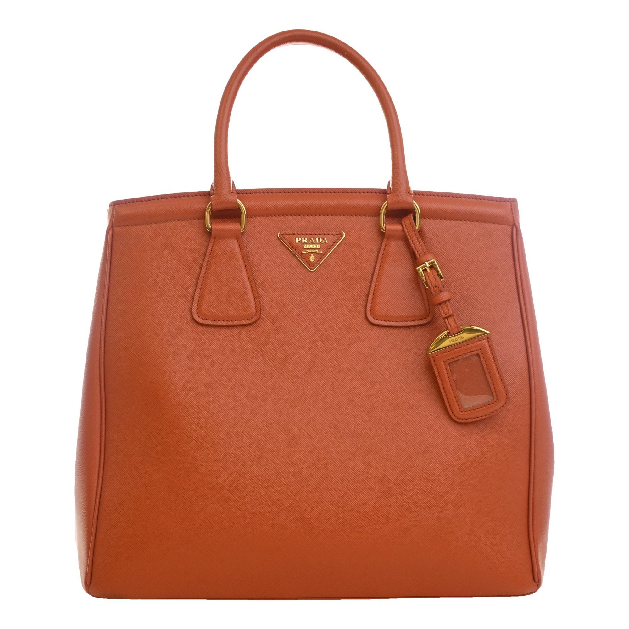 Leather tote