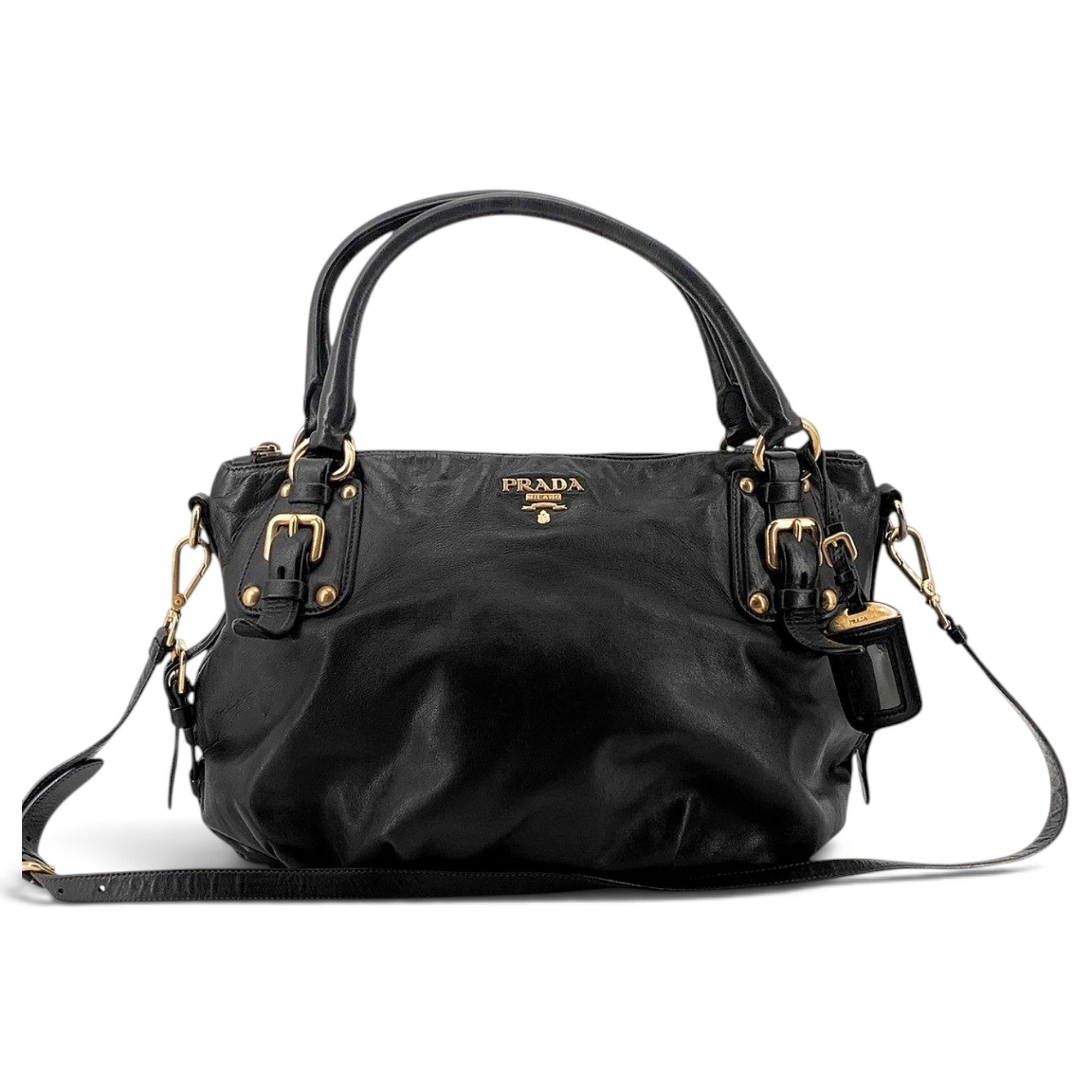 Soft leather tote