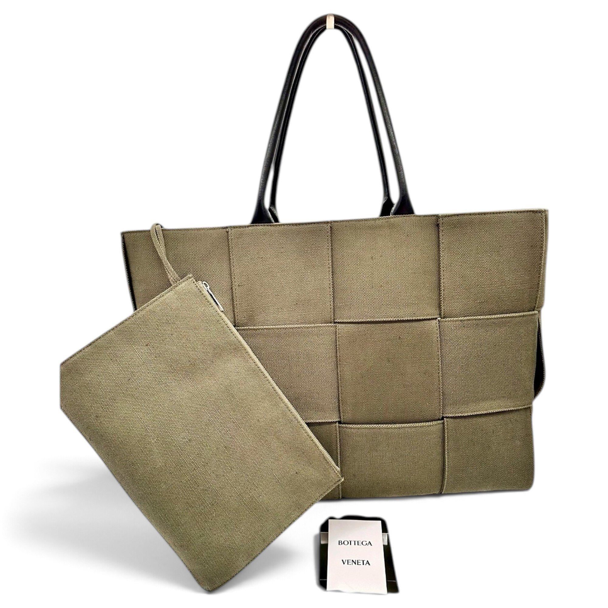 Arco linen tote