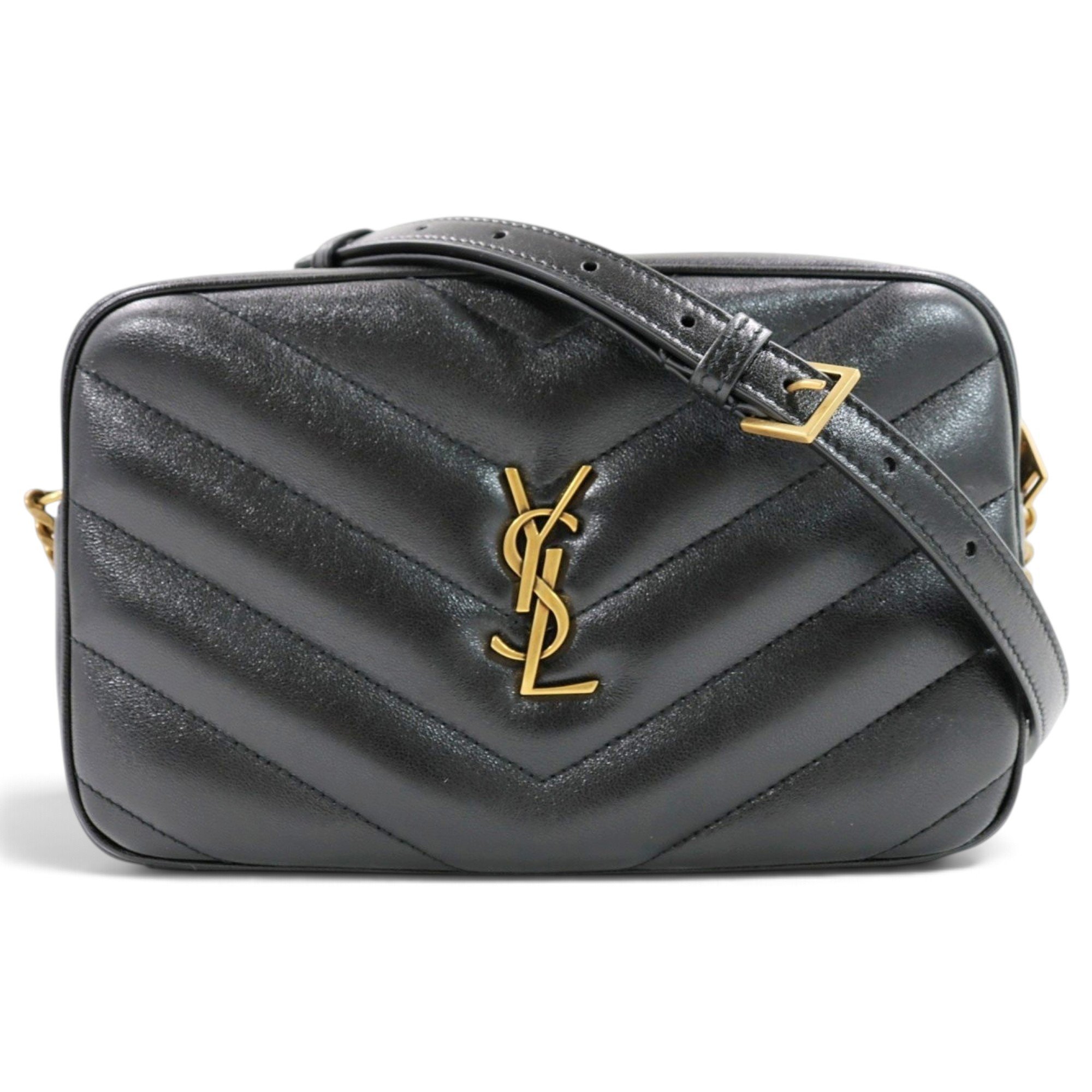 Lou leather crossbody bag
