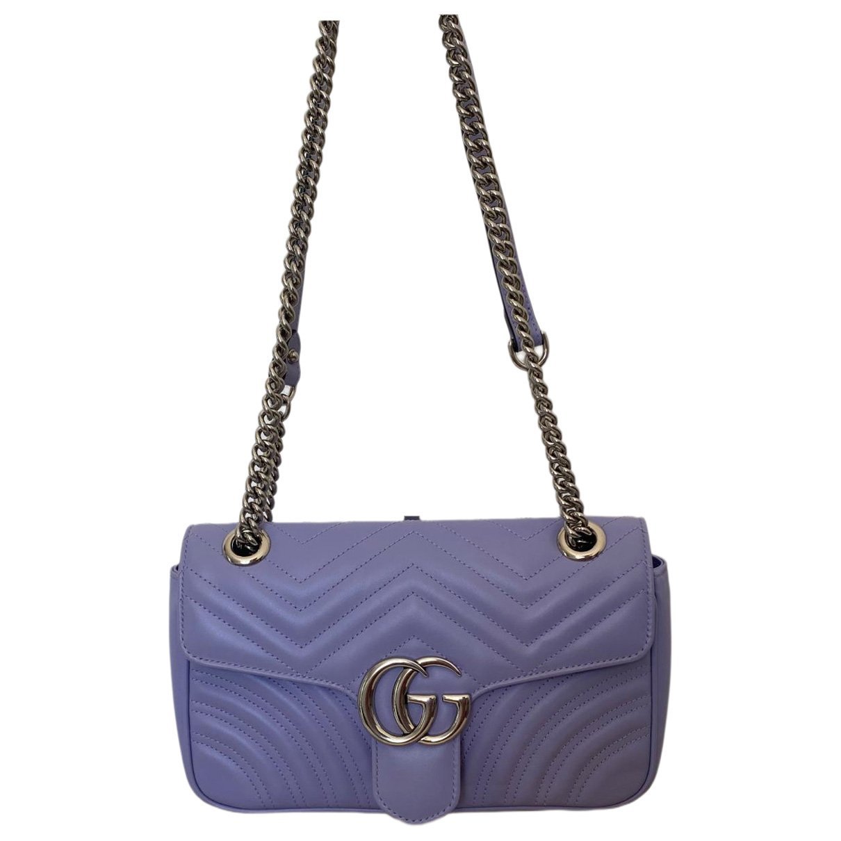 GG Marmont Flap leather handbag