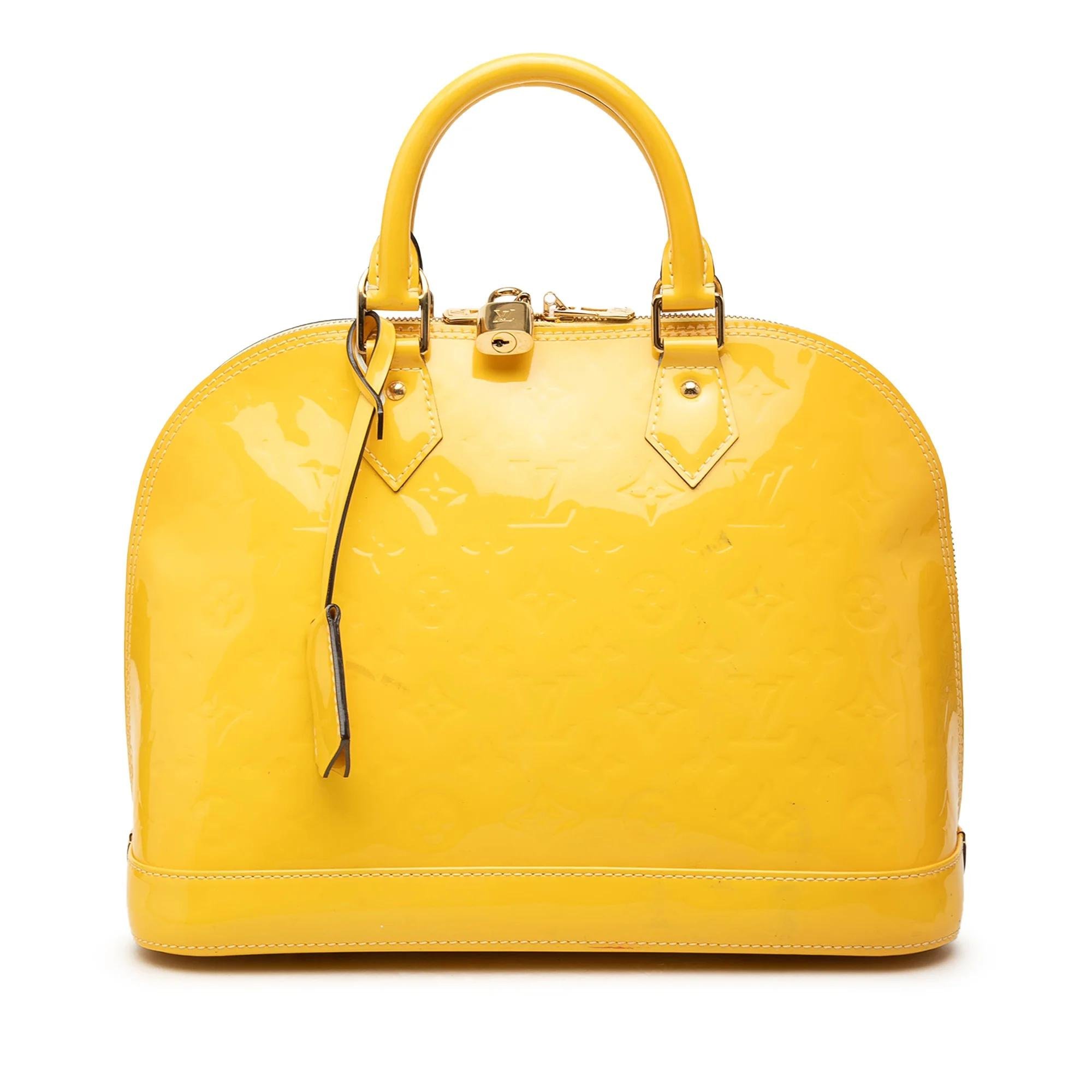 Alma leather handbag