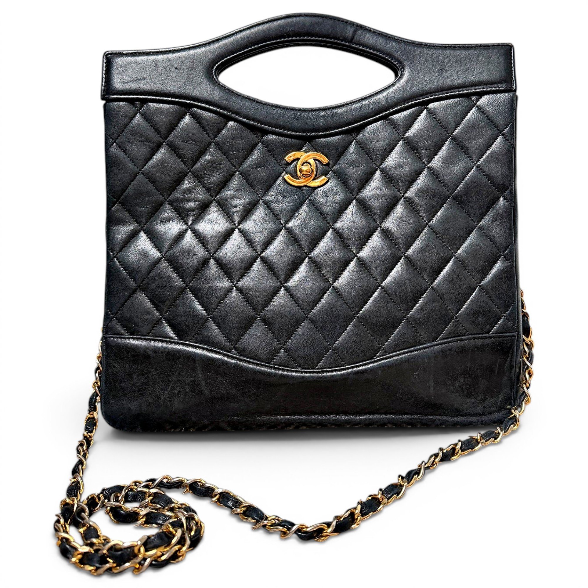 31 Vintage leather handbag