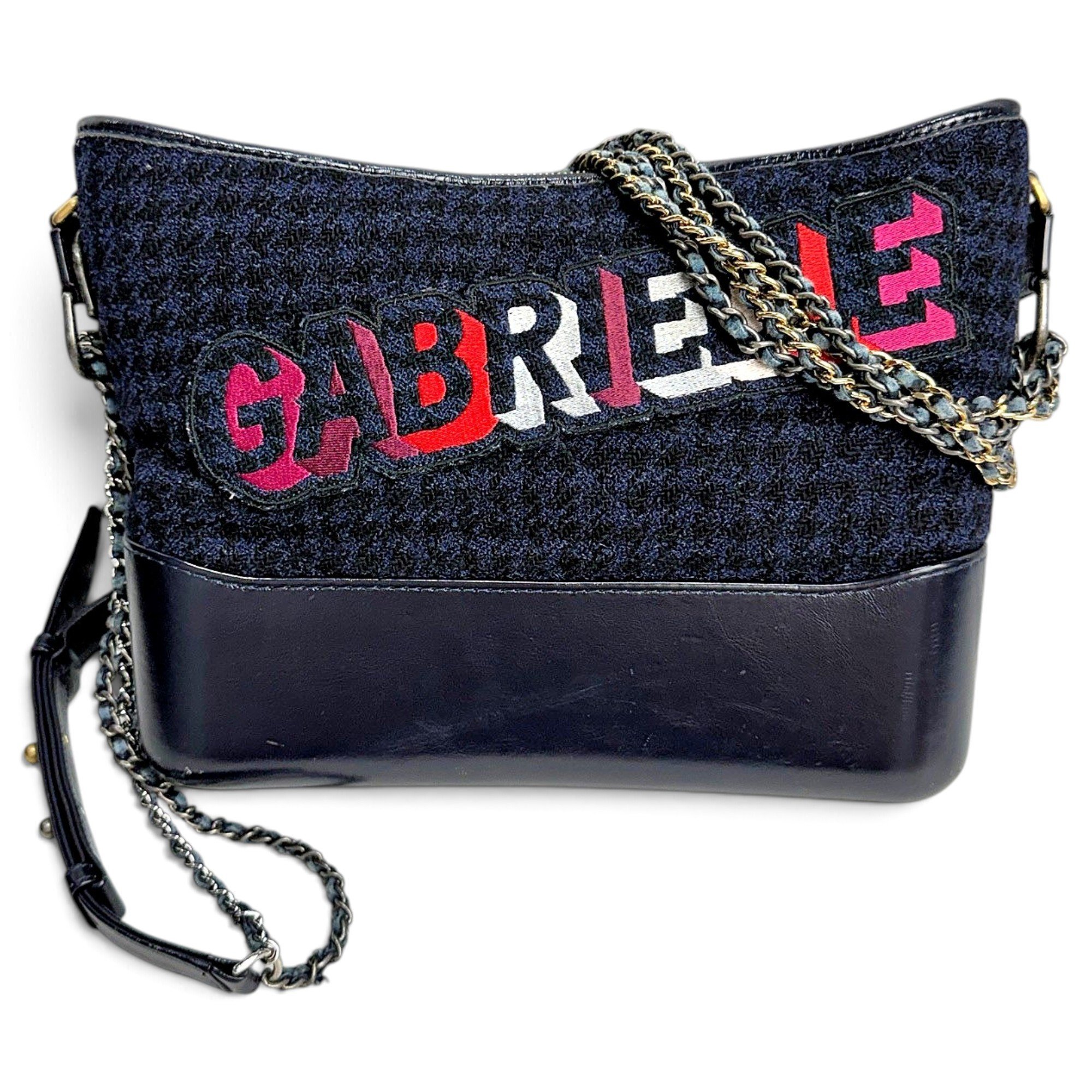 Gabrielle tweed crossbody bag