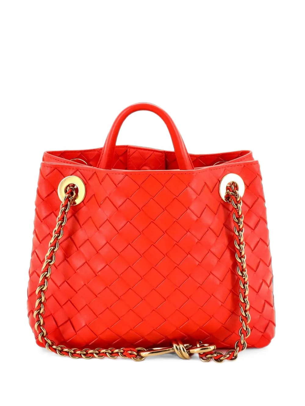 Andiamo Top Handle Bag Intrecciato Nappa Small satchel