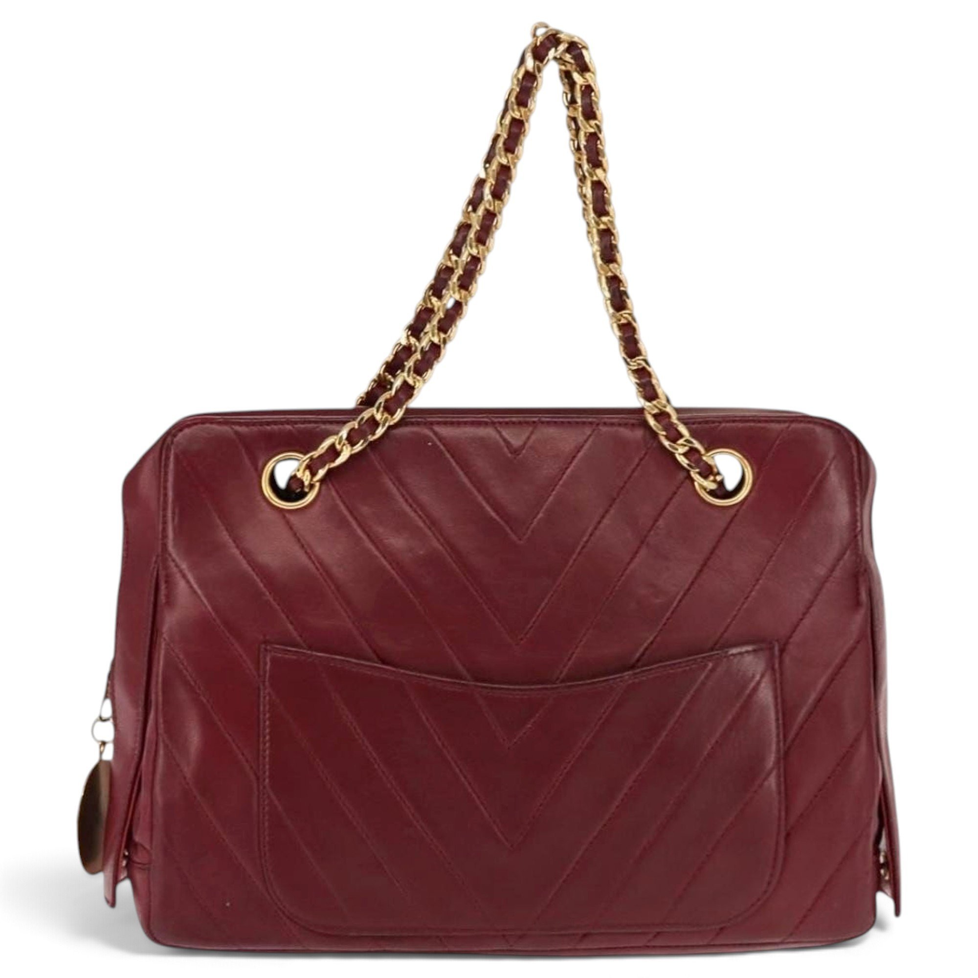 Leather handbag
