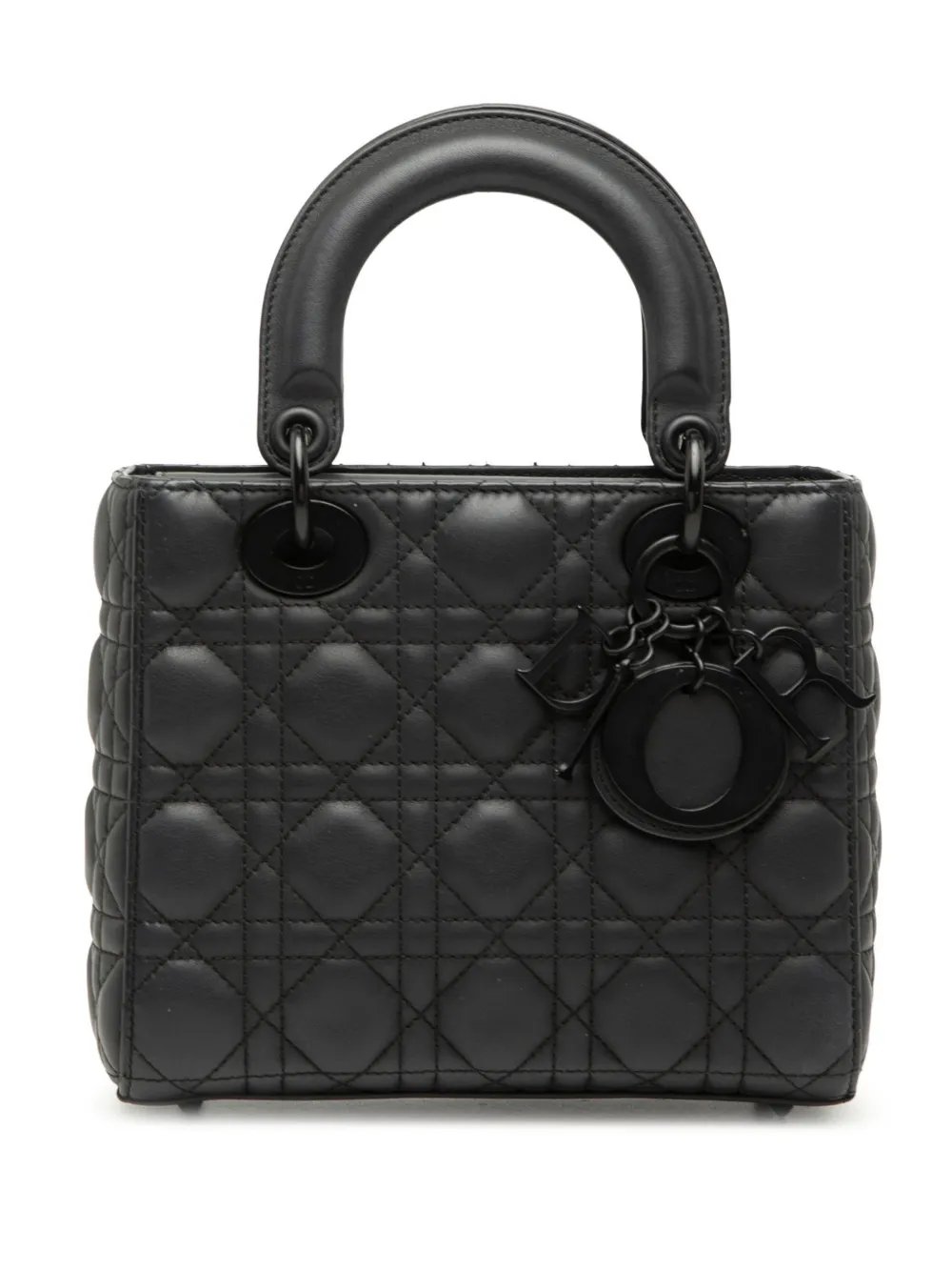 2023 Small Ultra Matte Calfskin Cannage My ABCDior Lady Dior satchel