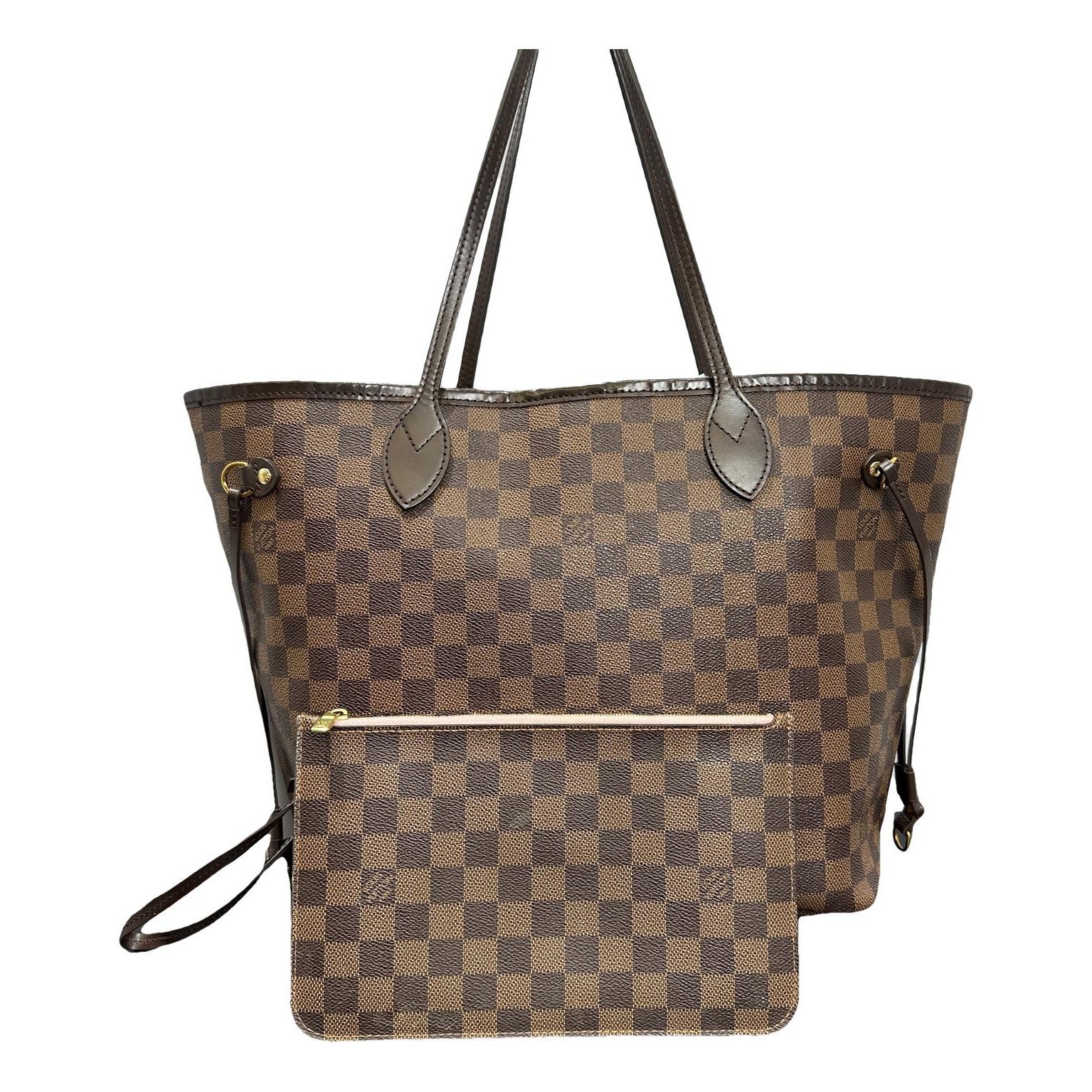 Neverfull leather handbag