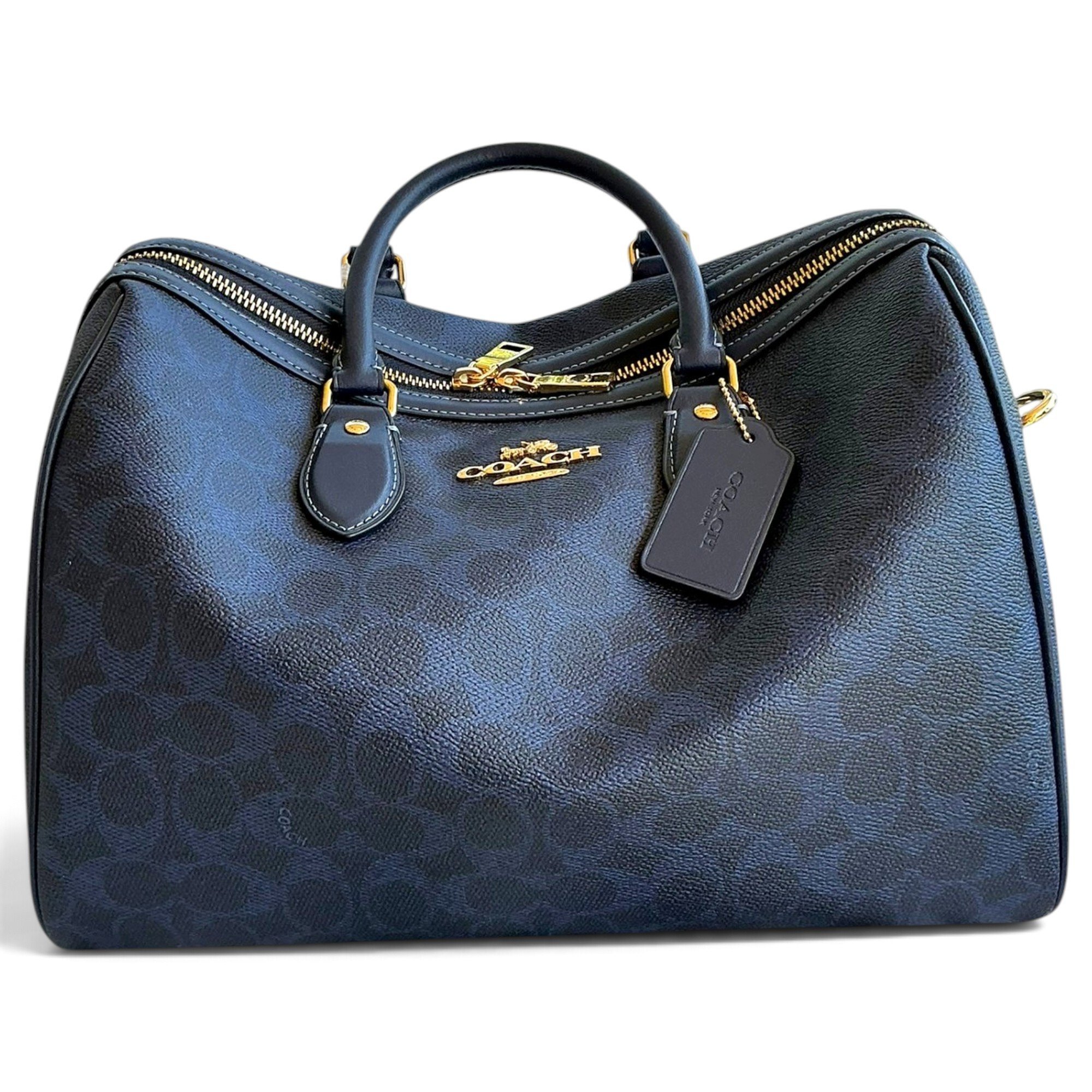 Leather satchel