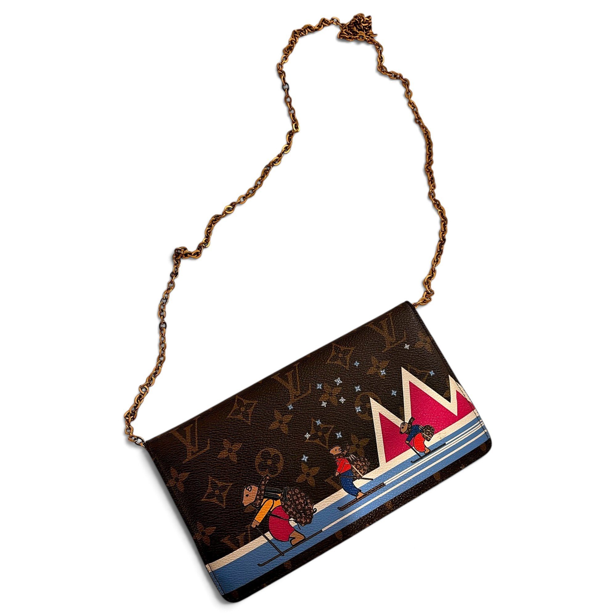 Pochette Accessoire leather crossbody bag
